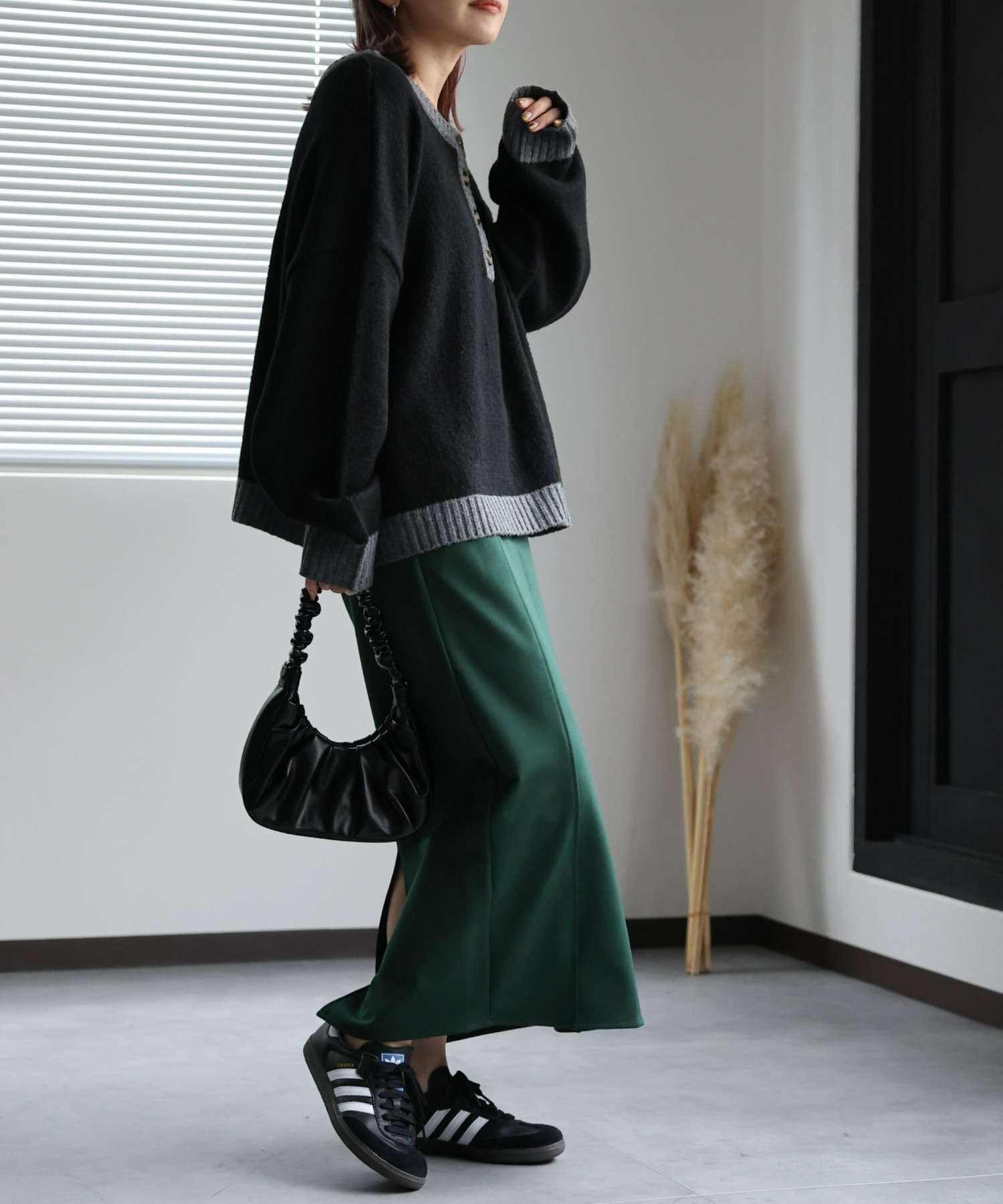 model:162㎝　着用サイズ:FREE