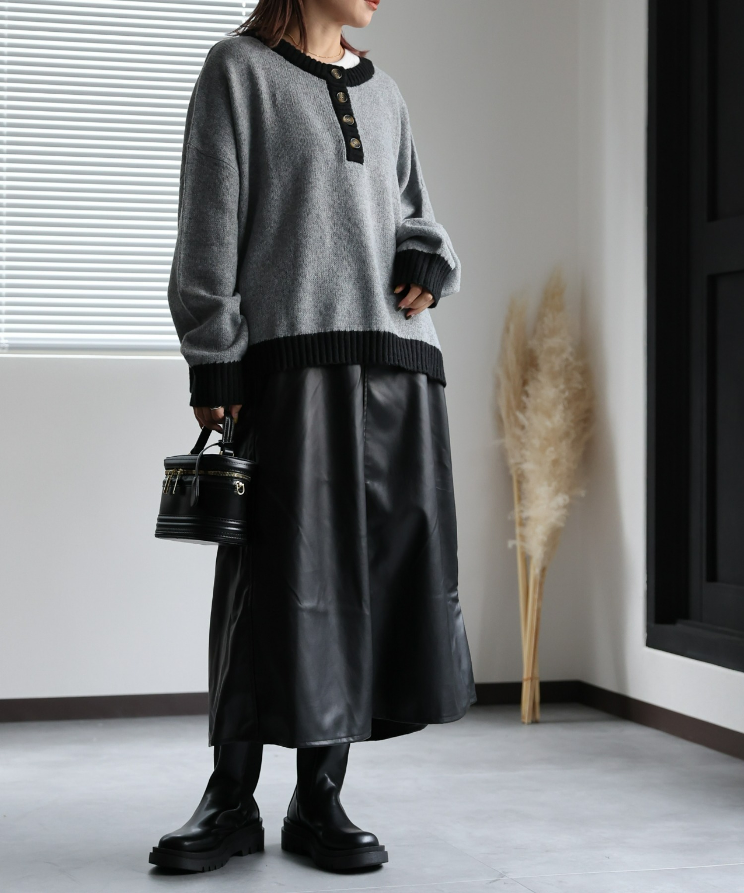model:162㎝　着用サイズ:FREE