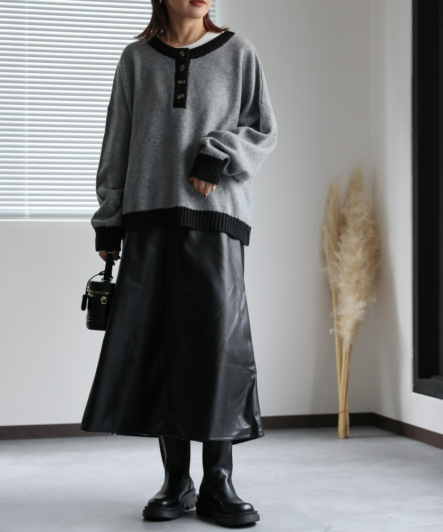 model:162㎝　着用サイズ:FREE