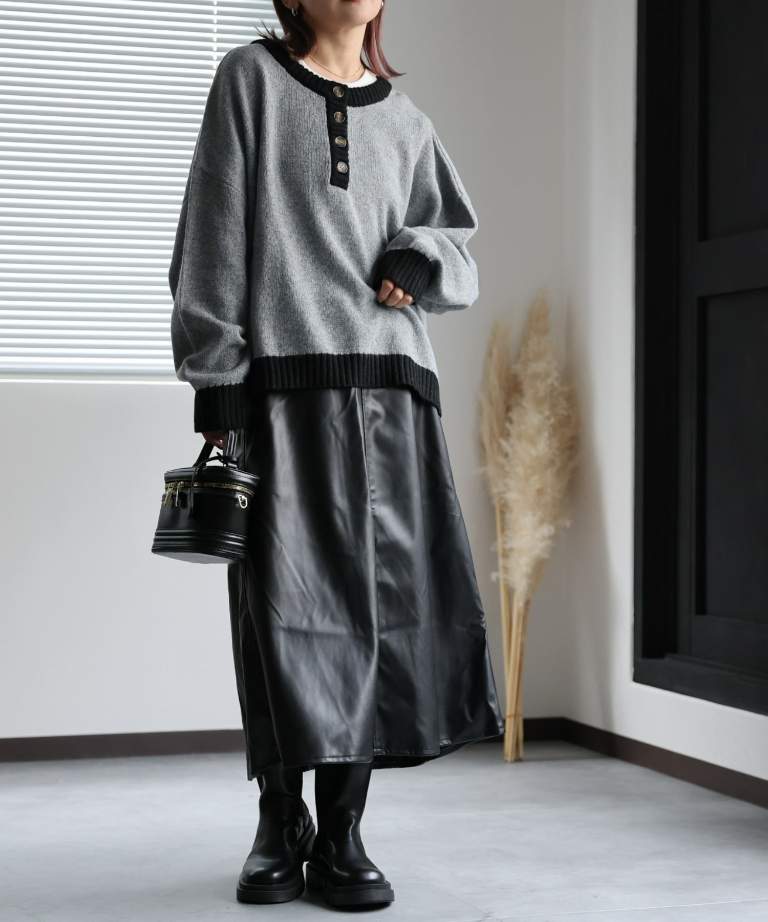 model:162㎝　着用サイズ:FREE