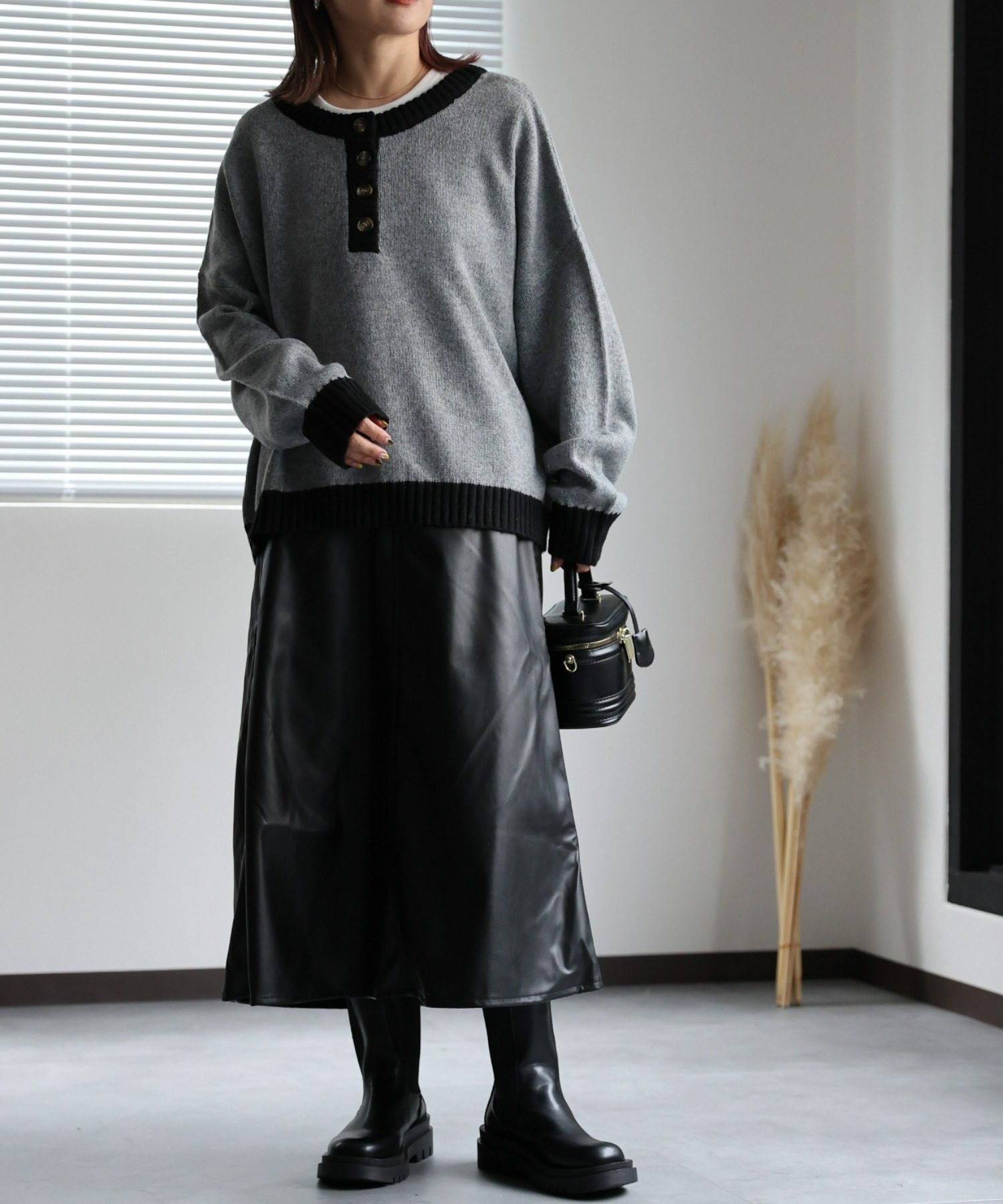 model:162㎝　着用サイズ:FREE