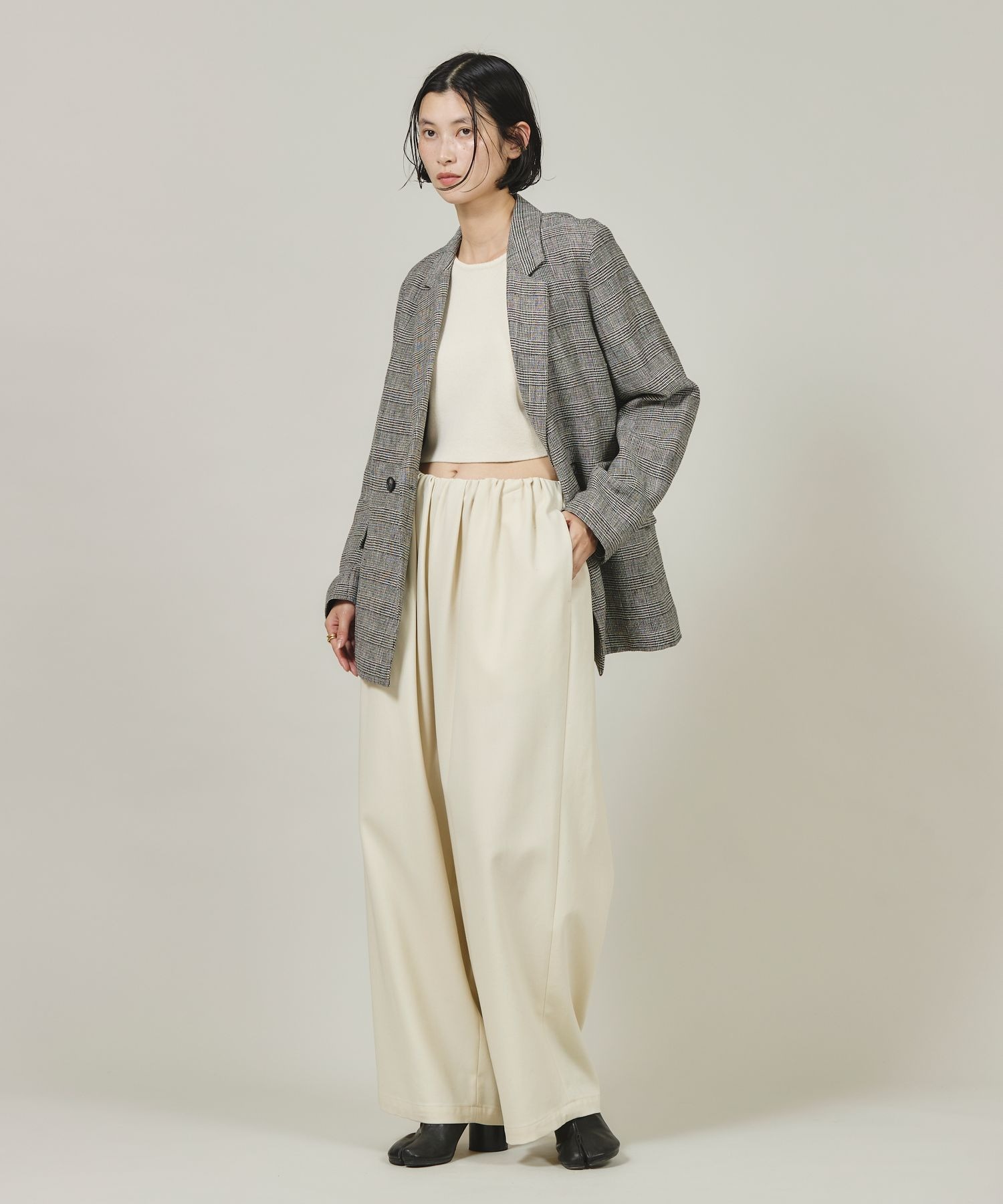 Curensology(カレンソロジー)/コットンショートタンクニット