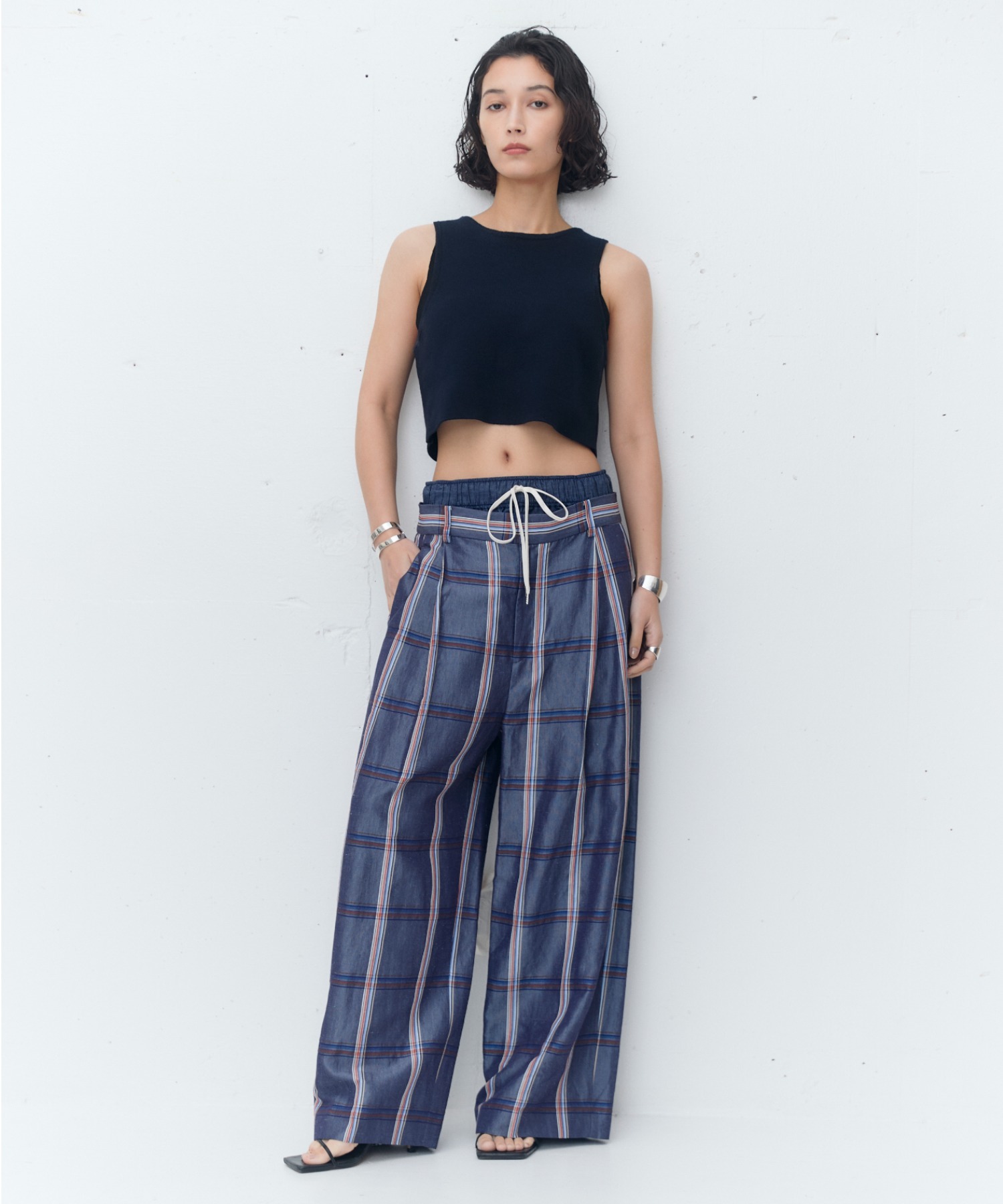 Curensology(カレンソロジー)/コットンショートタンクニット