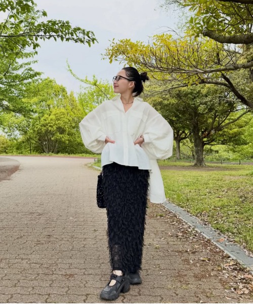 model：H148 着用サイズ：FREE