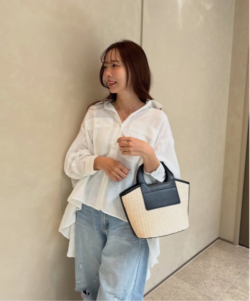 model：H157 着用サイズ：FREE