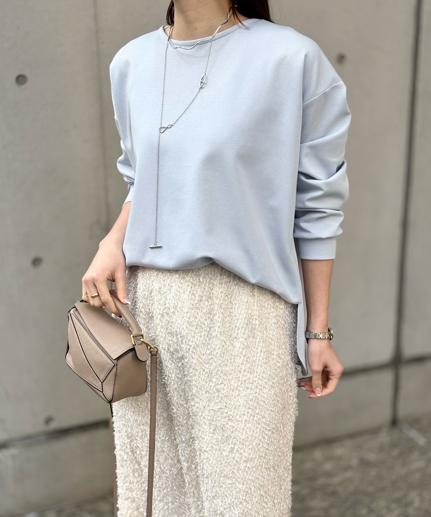 ライトダンボールバイカラージッププルオーバー Emma Taylor