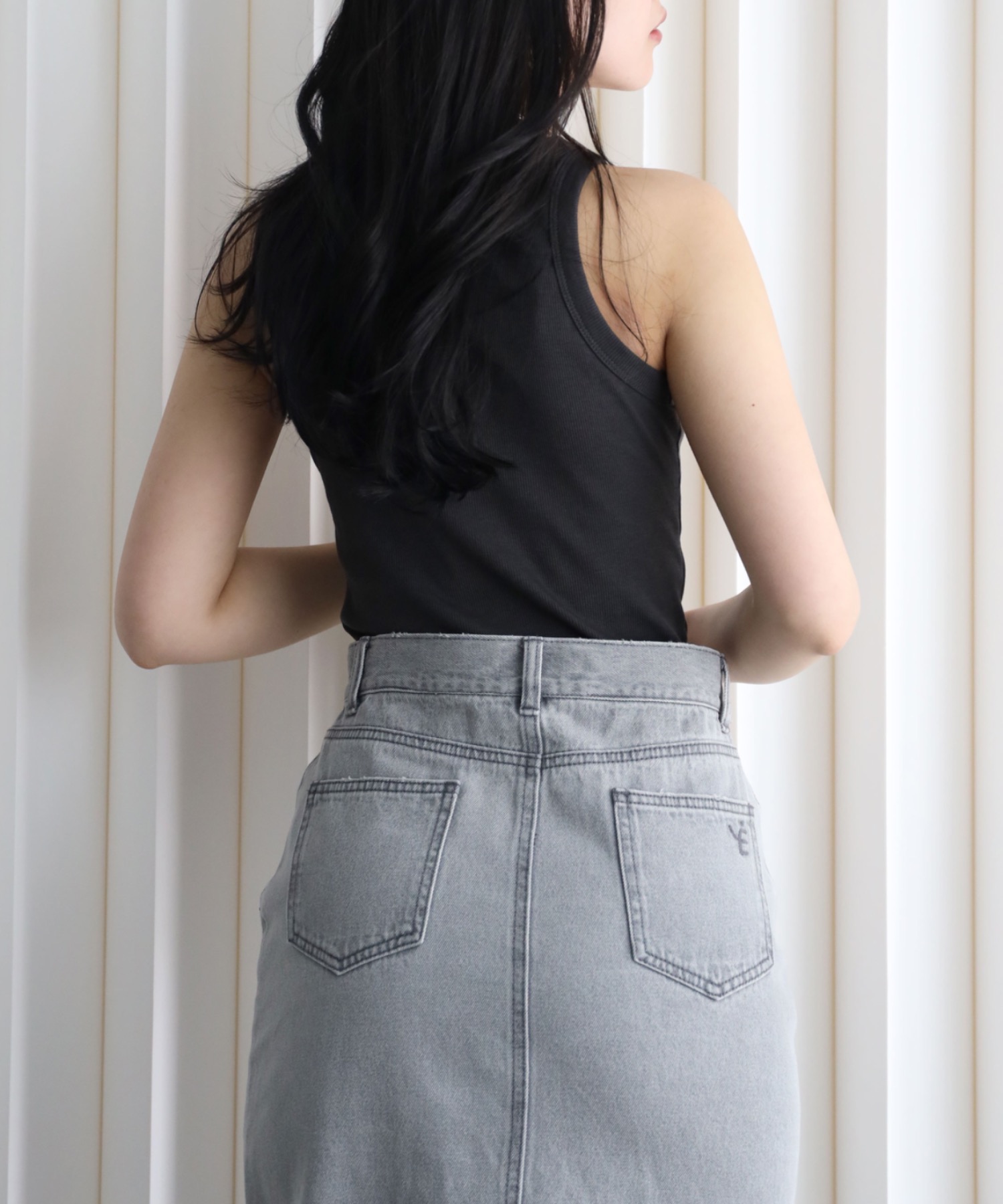 model：164cm. 着用サイズ：FREE