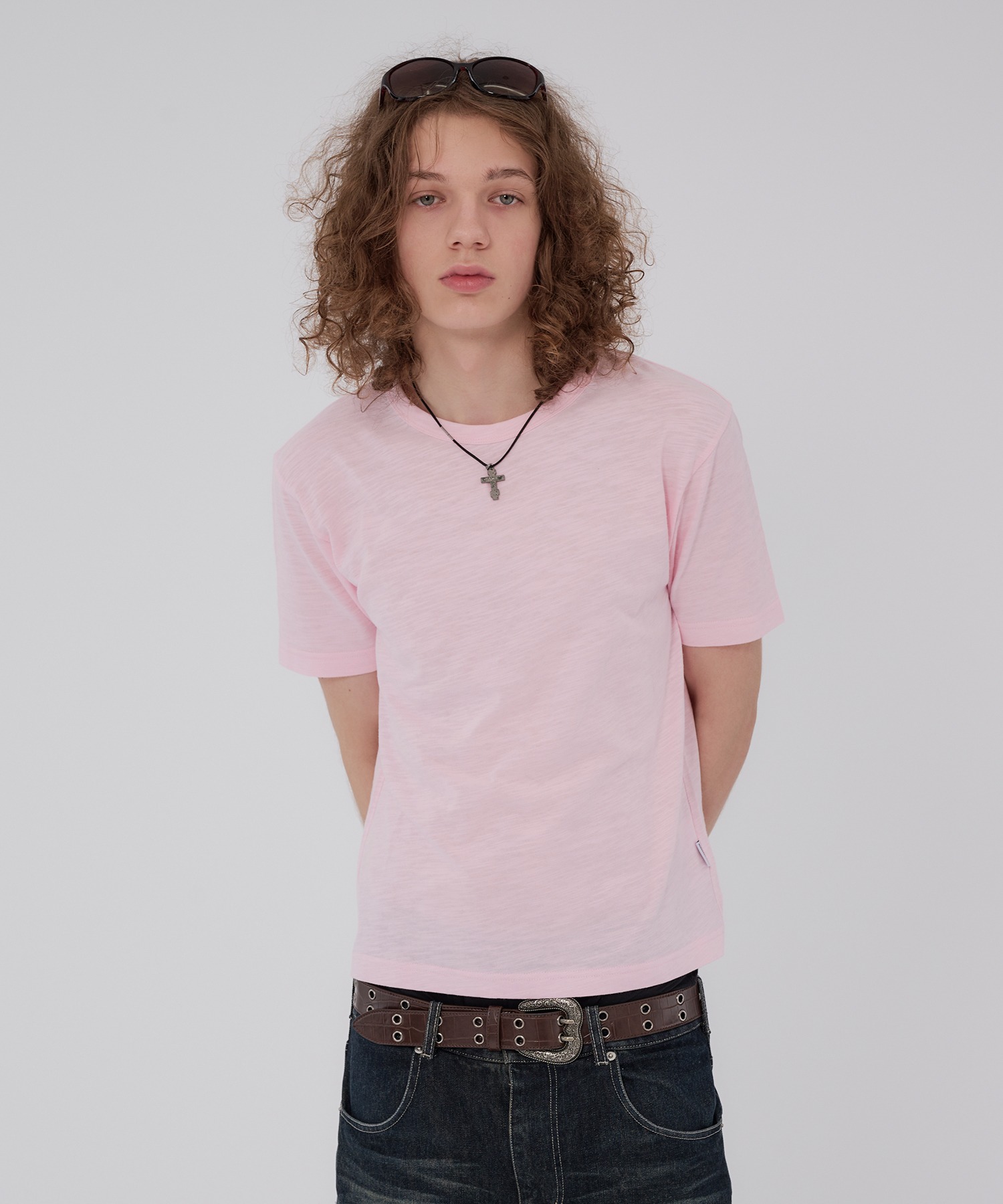 CROPPED COMPACT SLAB T — укороченная футболка Compact Slab