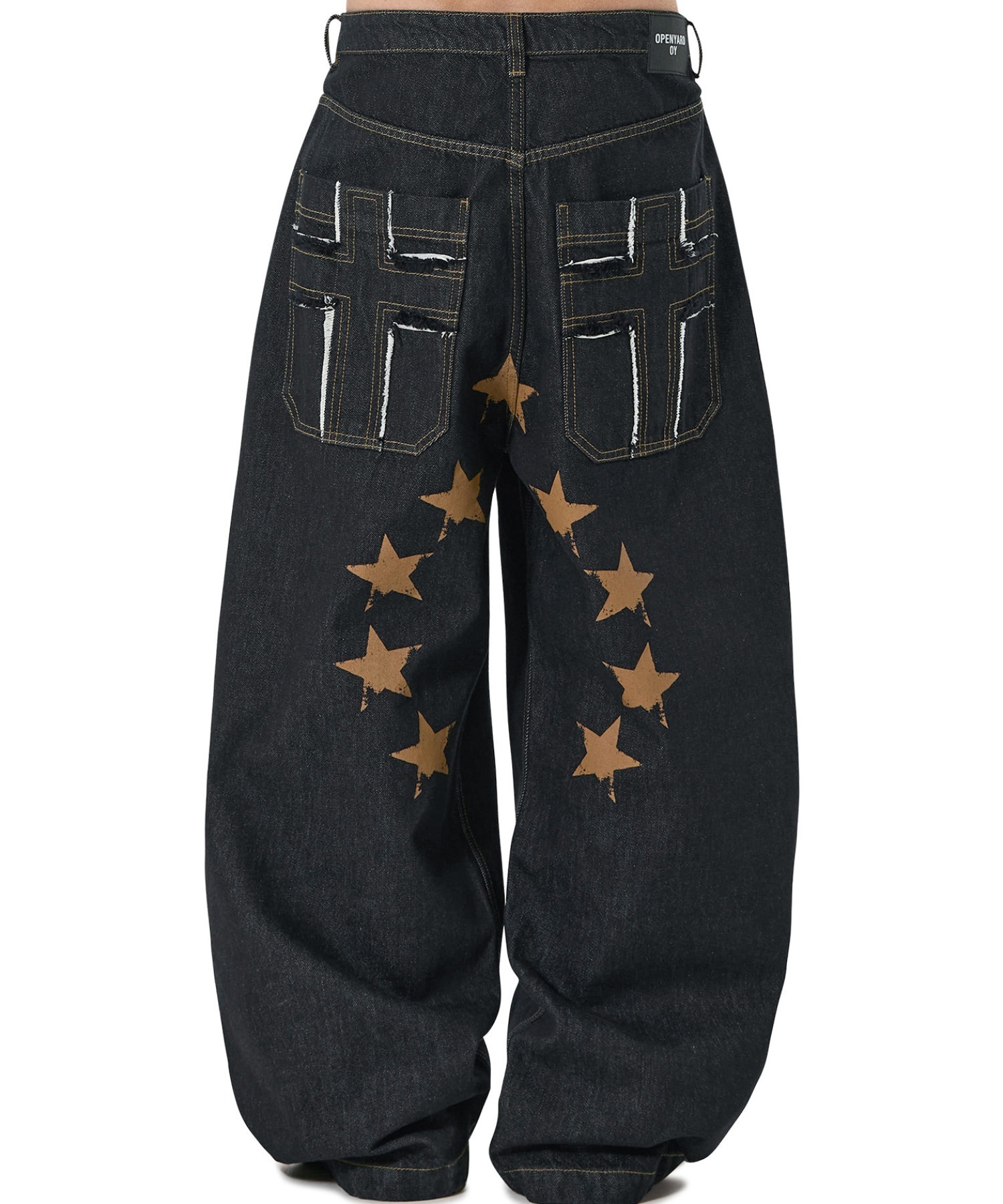 OY/オーワイ』HOLY STARS CROSS PANTS/ホーリースターズクロスパンツ 