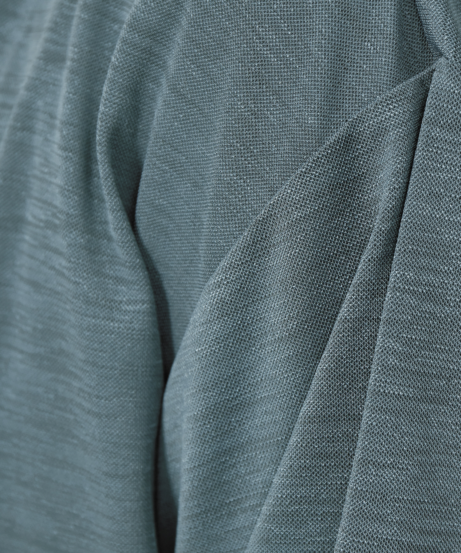 【定番/シアー素材】ストレッチ カノコ ワンボタン カーディガン