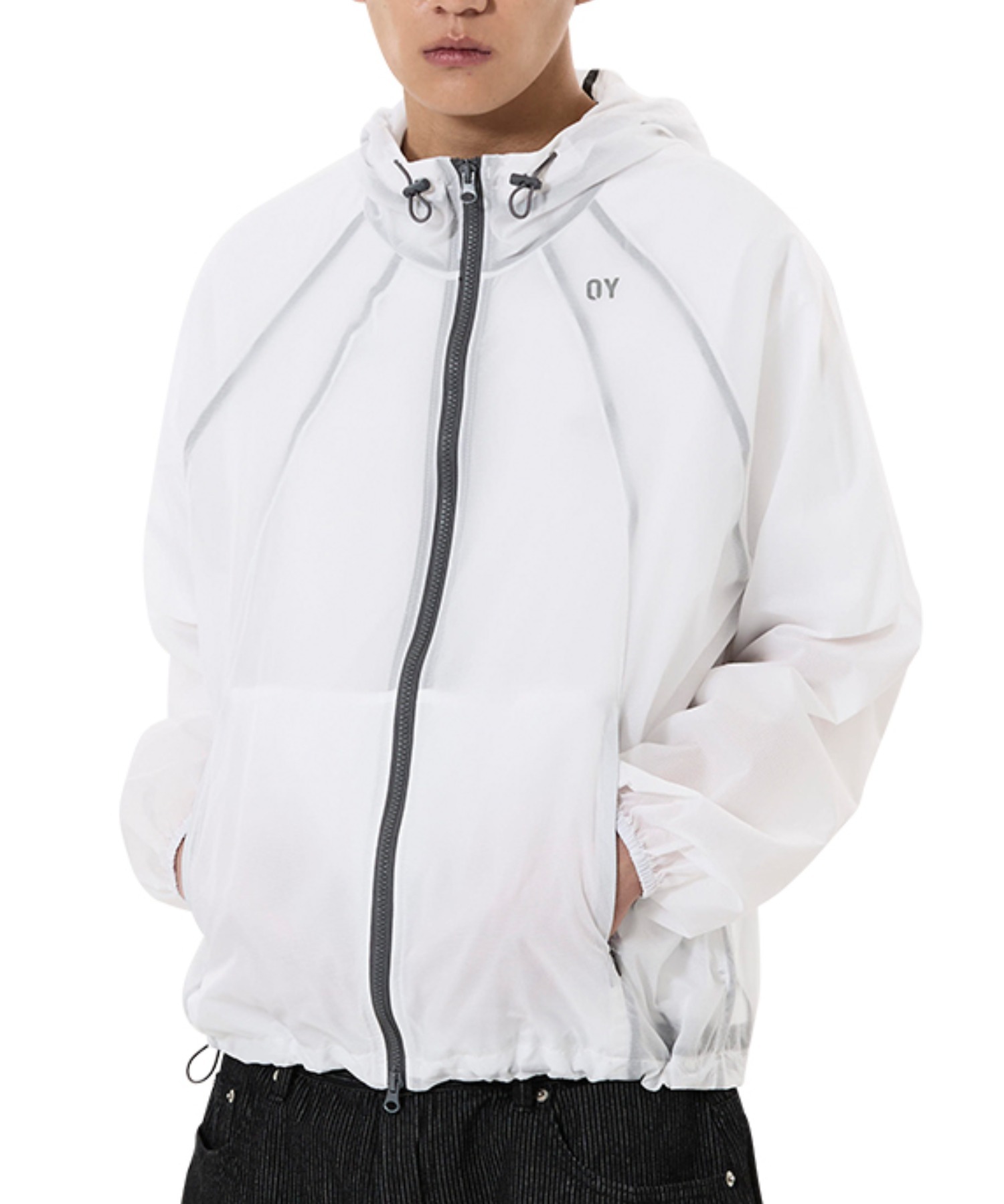 OY/オーワイ』CURVED SHEER WINDBREAKER/カーヴドシアーウィンド 