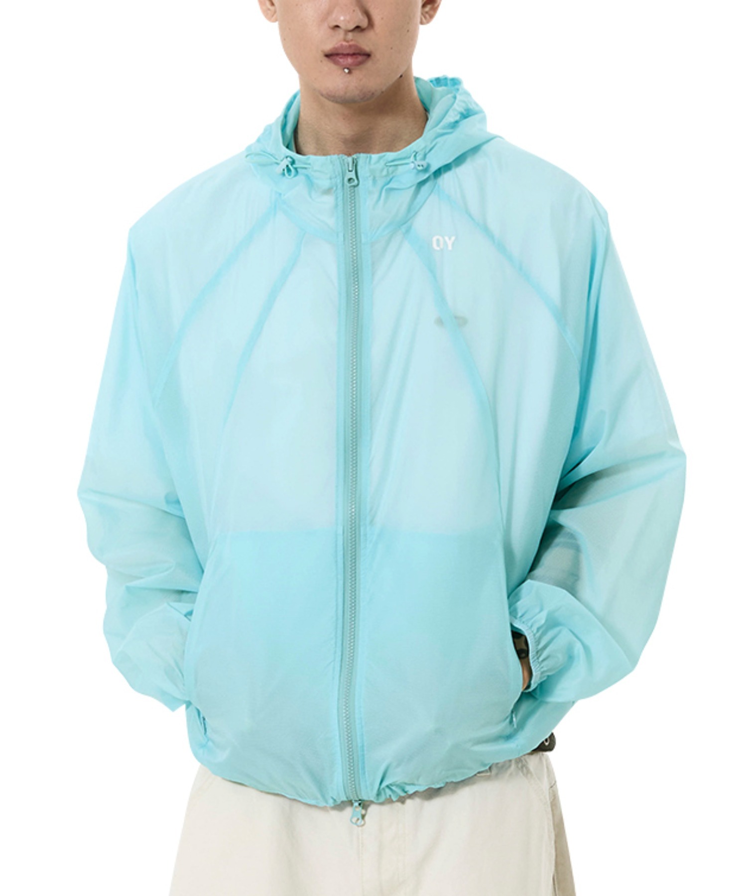 OY/オーワイ』CURVED SHEER WINDBREAKER/カーヴドシアーウィンド 