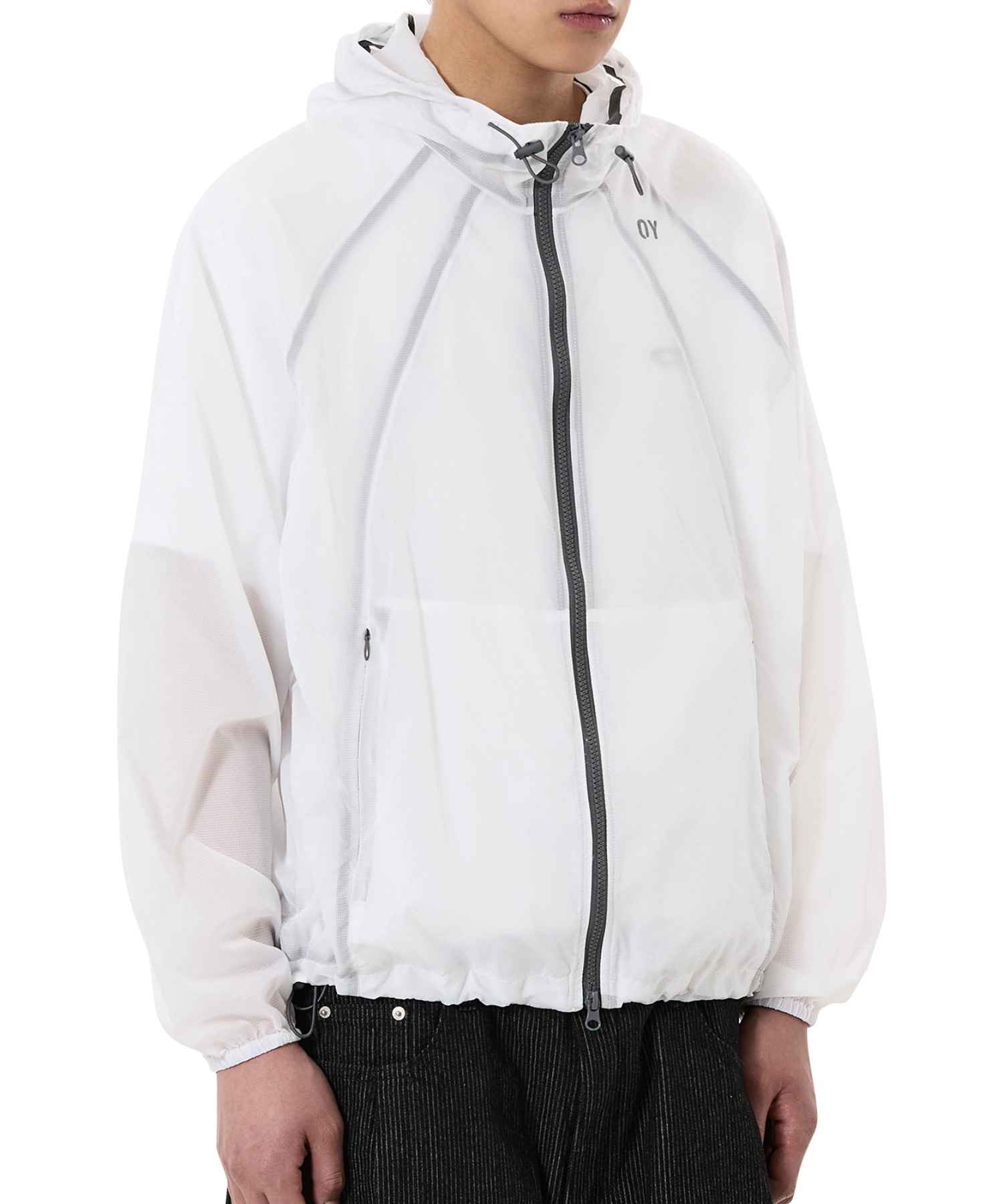 OY/オーワイ』CURVED SHEER WINDBREAKER/カーヴドシアーウィンド 