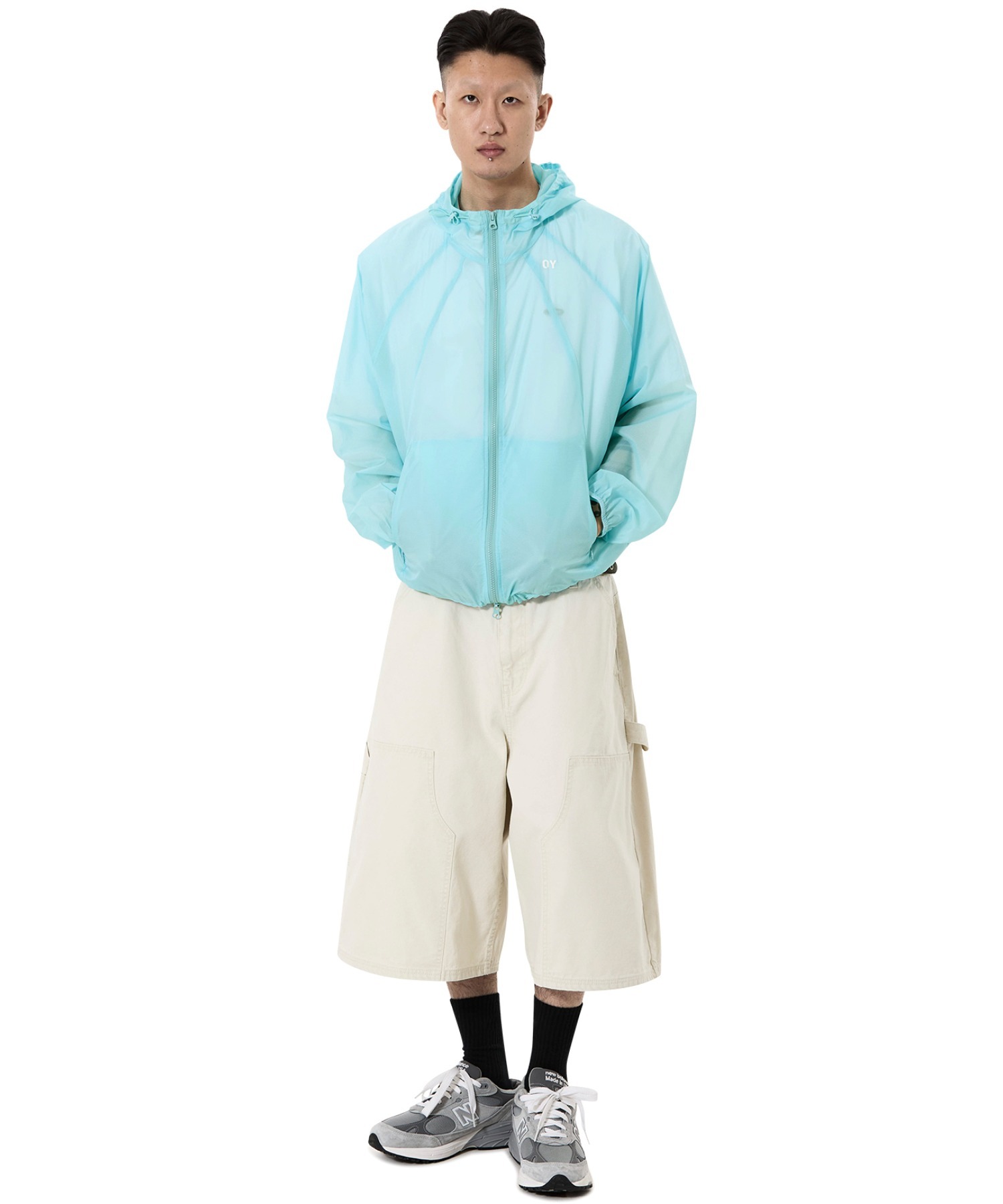OY/オーワイ』CURVED SHEER WINDBREAKER/カーヴドシアーウィンド 