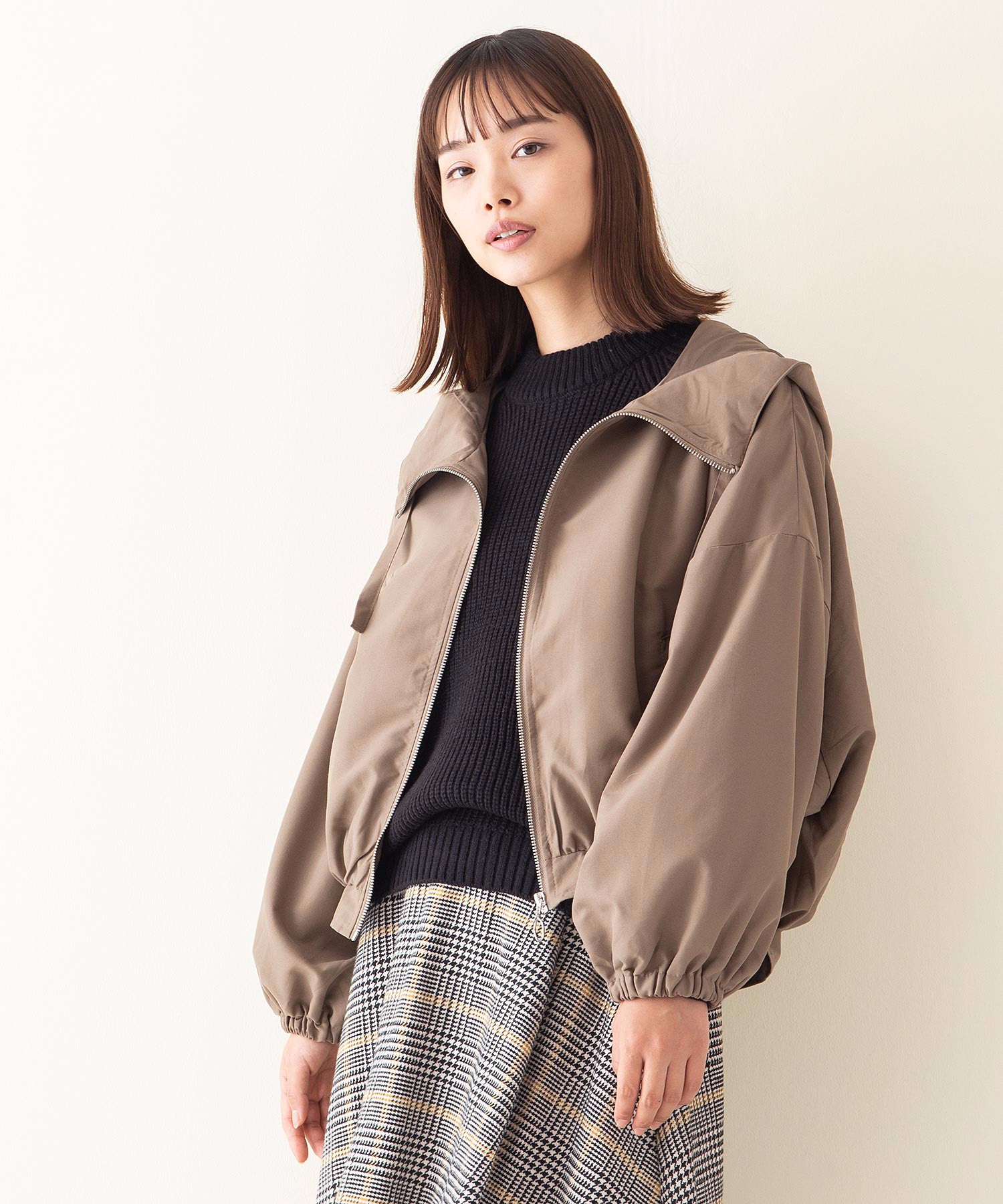 フードジップブルゾン ショート丈 マウンテンパーカー ボリュームスリーブ ビッグシルエット Outdoor Products Apparel アウトドアプロダクツ Outdoor Products 公式通販サイト