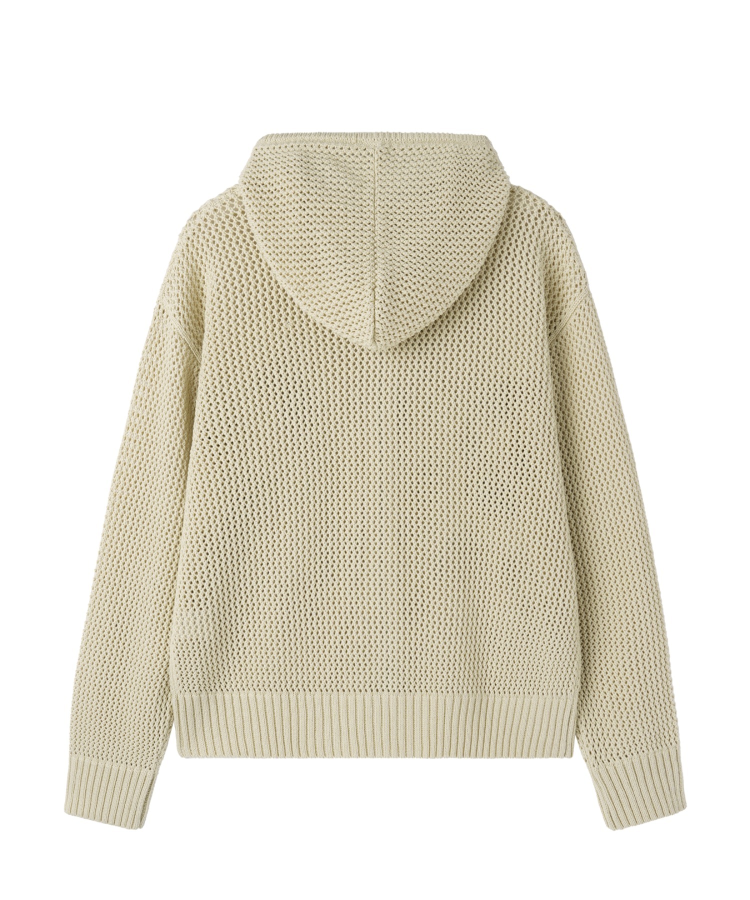 OY/オーワイ』PRAY HARD KNIT HOODIE ZIP UP/プレイハードニットジップ