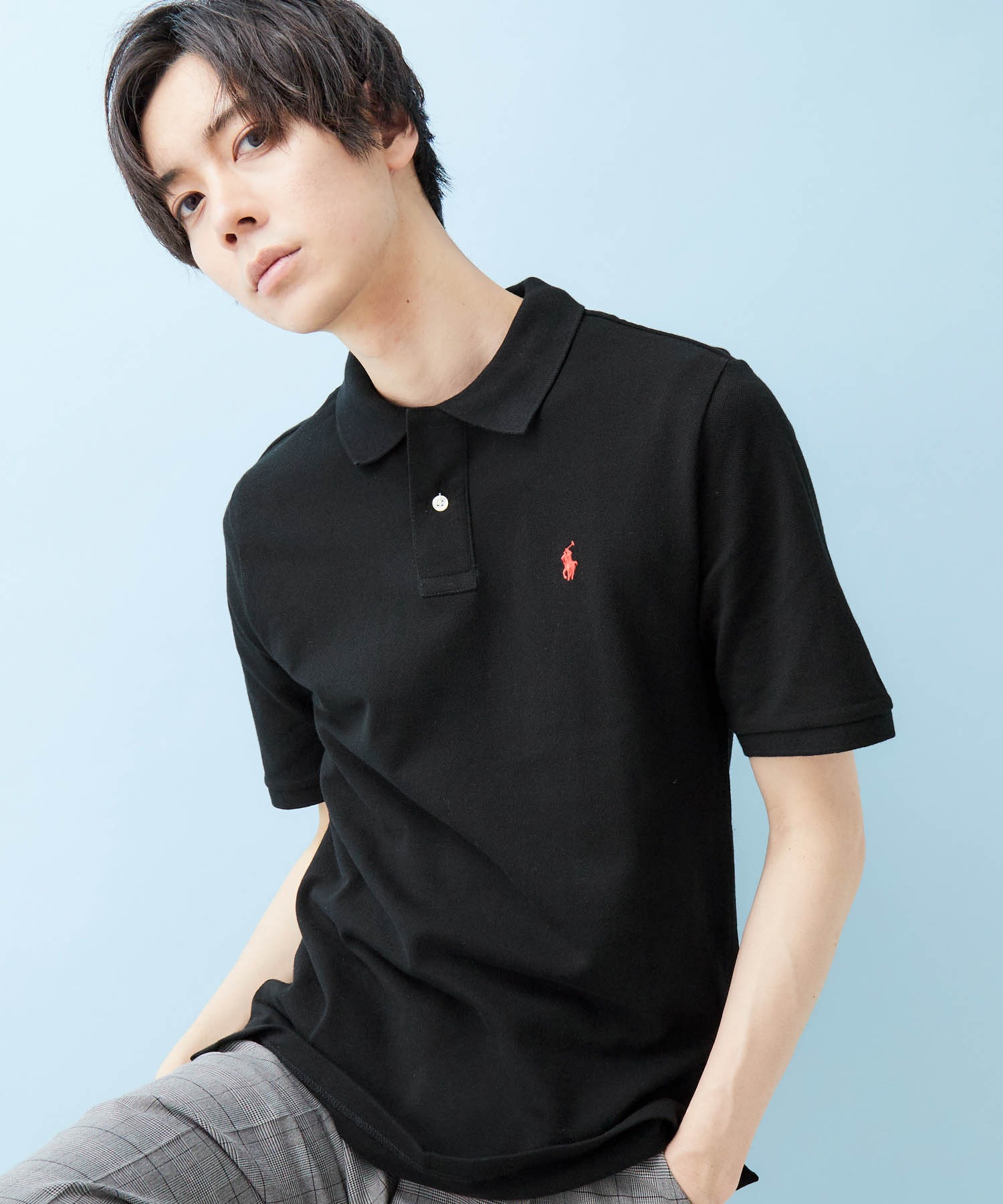 RALPH LAUREN/ポロ ラルフローレン ワンポイントロゴ 鹿の子 ポロシャツ ボーイズライン POLO-SHIRTS  MONO-MART│MONO-MART [モノマート] 公式オンラインストア