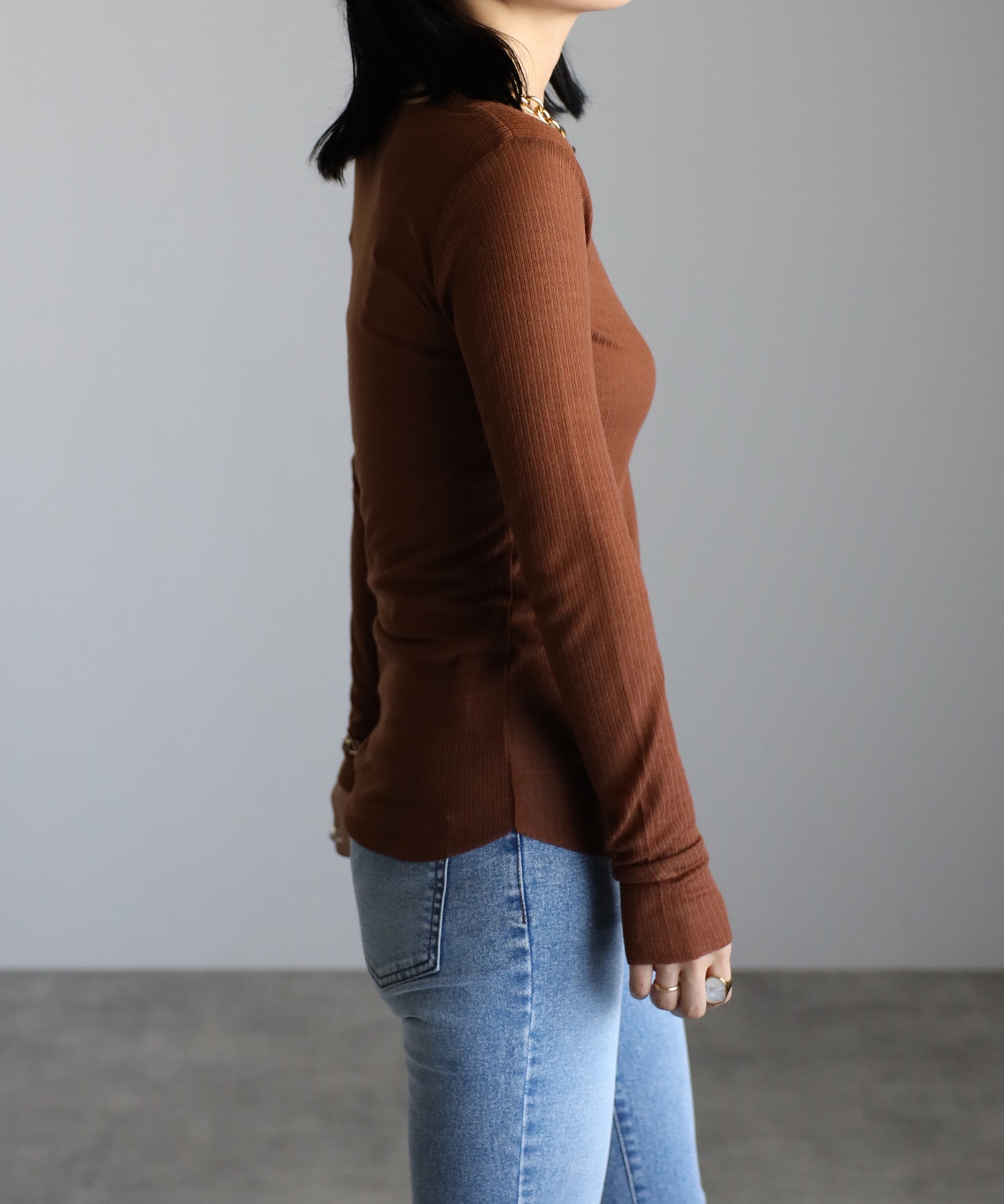 model:162cm  着用サイズ:FREE