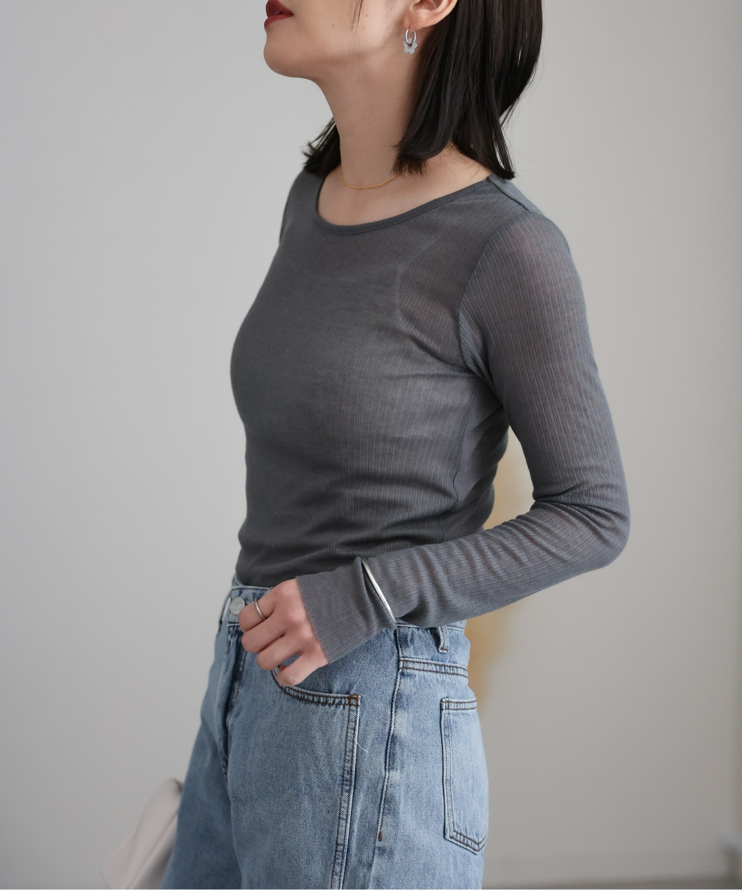 model:162cm  着用サイズ:FREE