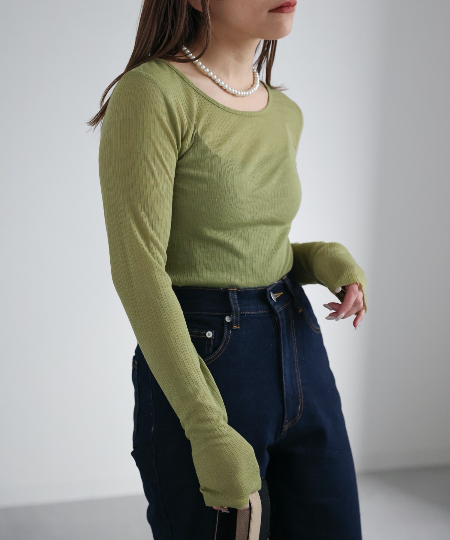 model:156cm  着用サイズ:FREE