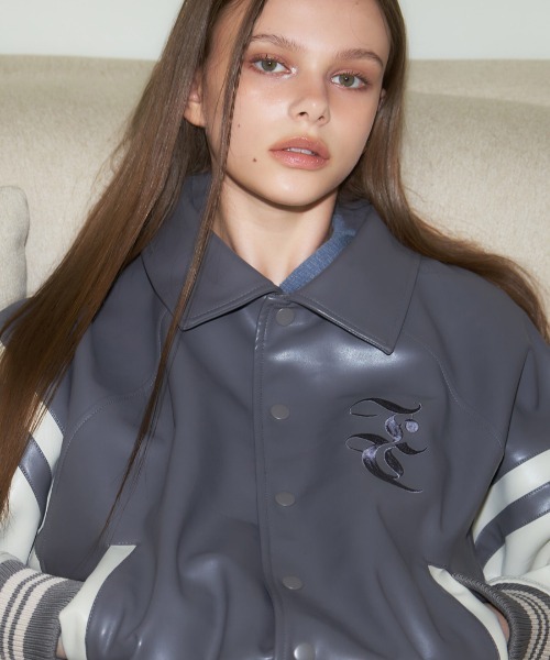 A'GEM/9 × .kom『 FANCY CLUB/ファンシークラブ』MALLOW VARSITY