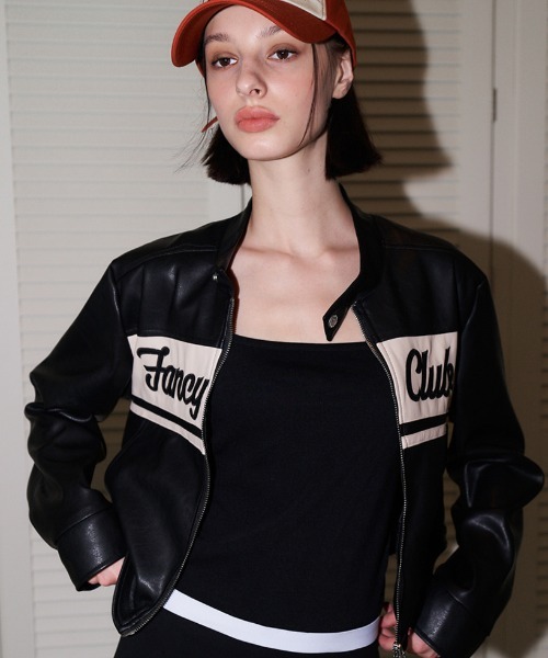 Fancy Club ジャケット A'GEM/9 × .kom『 FANCY CLUB/ファンシークラブ』MALLOW VARSITY