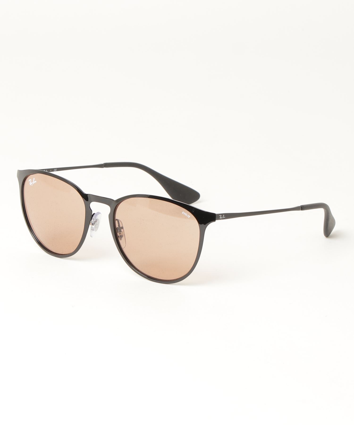 Ray Ban レイバン Erika Metal Evolve Rb3539 002 Q4 ブラック エヴォルヴブダークブラウン 54サイズ 国内正規品 上等