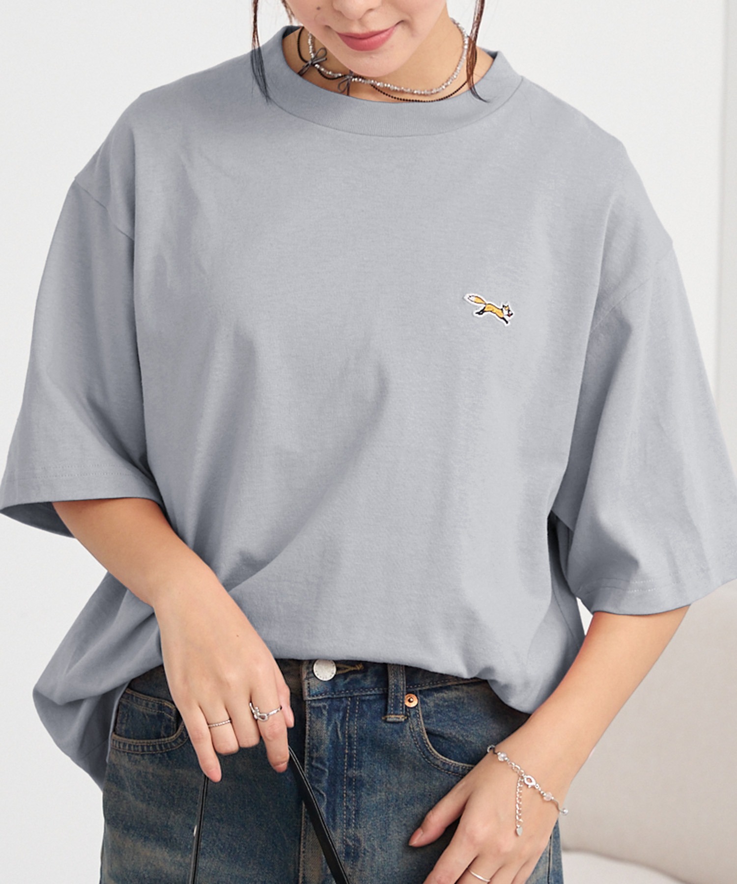 PENNEYS/ペニーズ 別注 THE FOX ロゴ ワンポイントワッペン刺繍