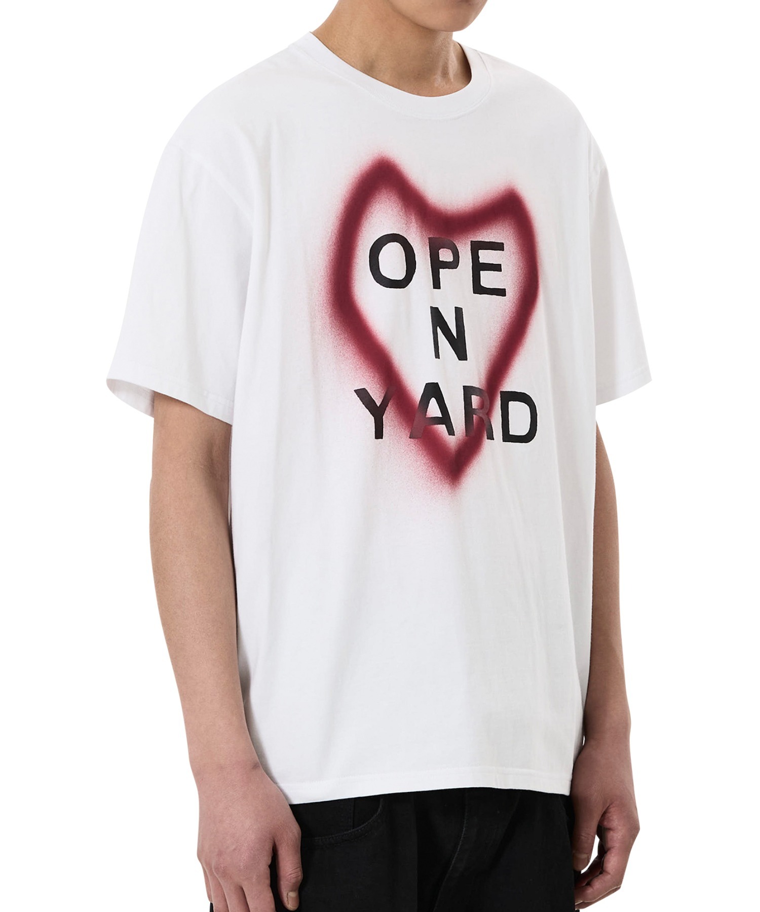 OY/オーワイ』SPRAY HEART TEE/スプレーハートTシャツ OY│A'GEM/9