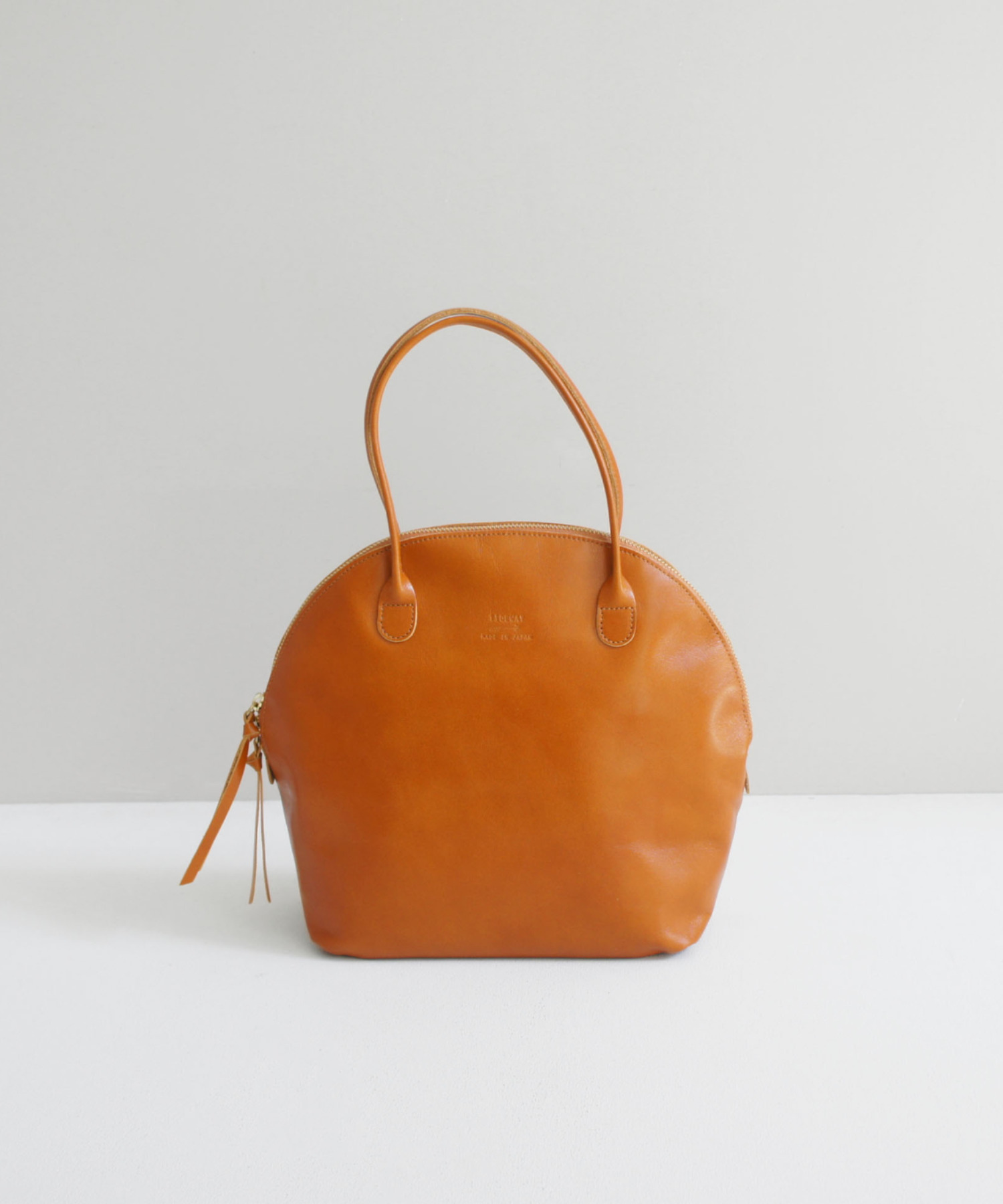 LIGHT LEATHER BOSTON/M/トート