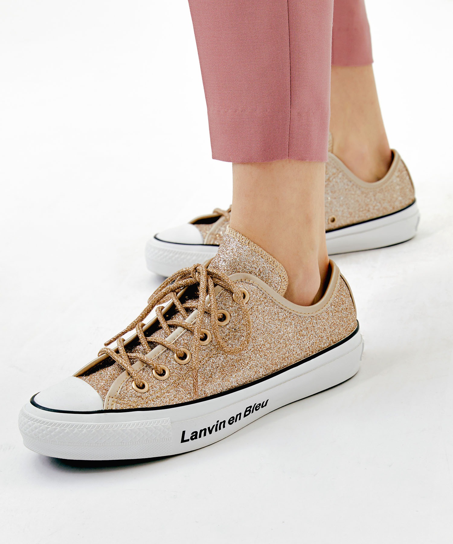 コンバースコラボグリッタースニーカー 22 5cm 24 0cm 超激安特価