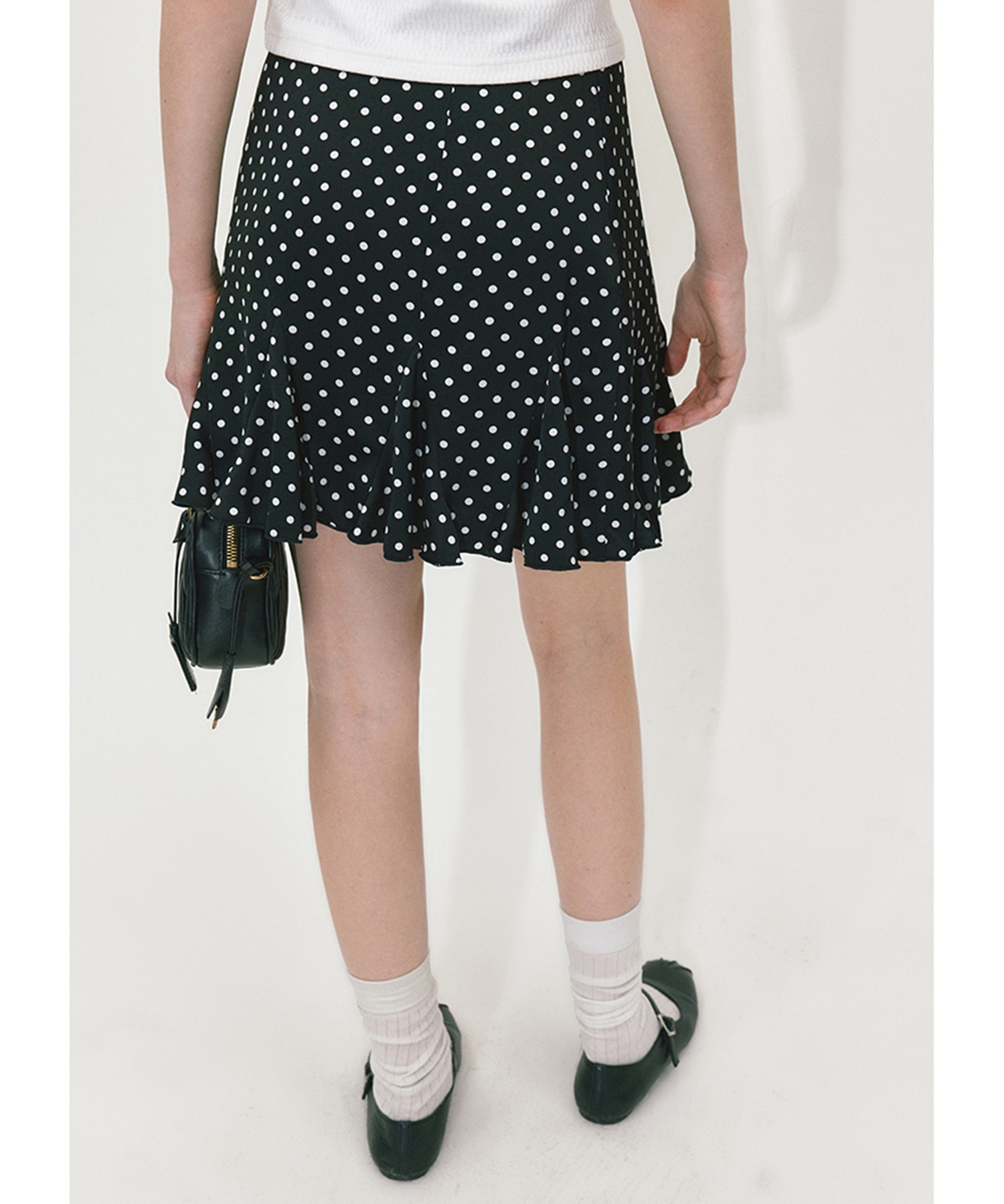 ミッキーキャラクター柄スカート 22 Women's Mickey comic cartoon printed Striped maxi long