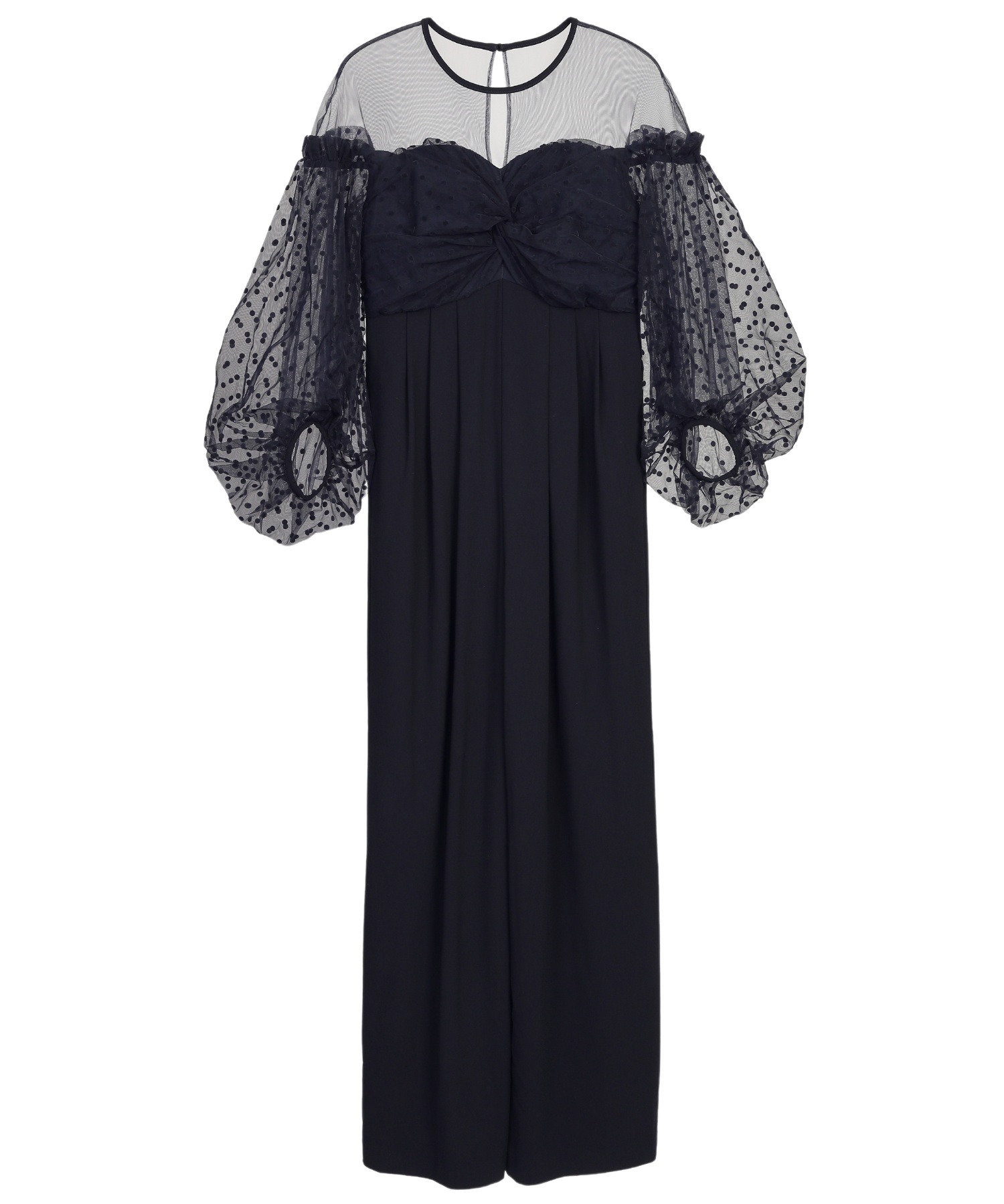 flocky dot pants dress / フロッキードットパンツドレス 【公式通販】