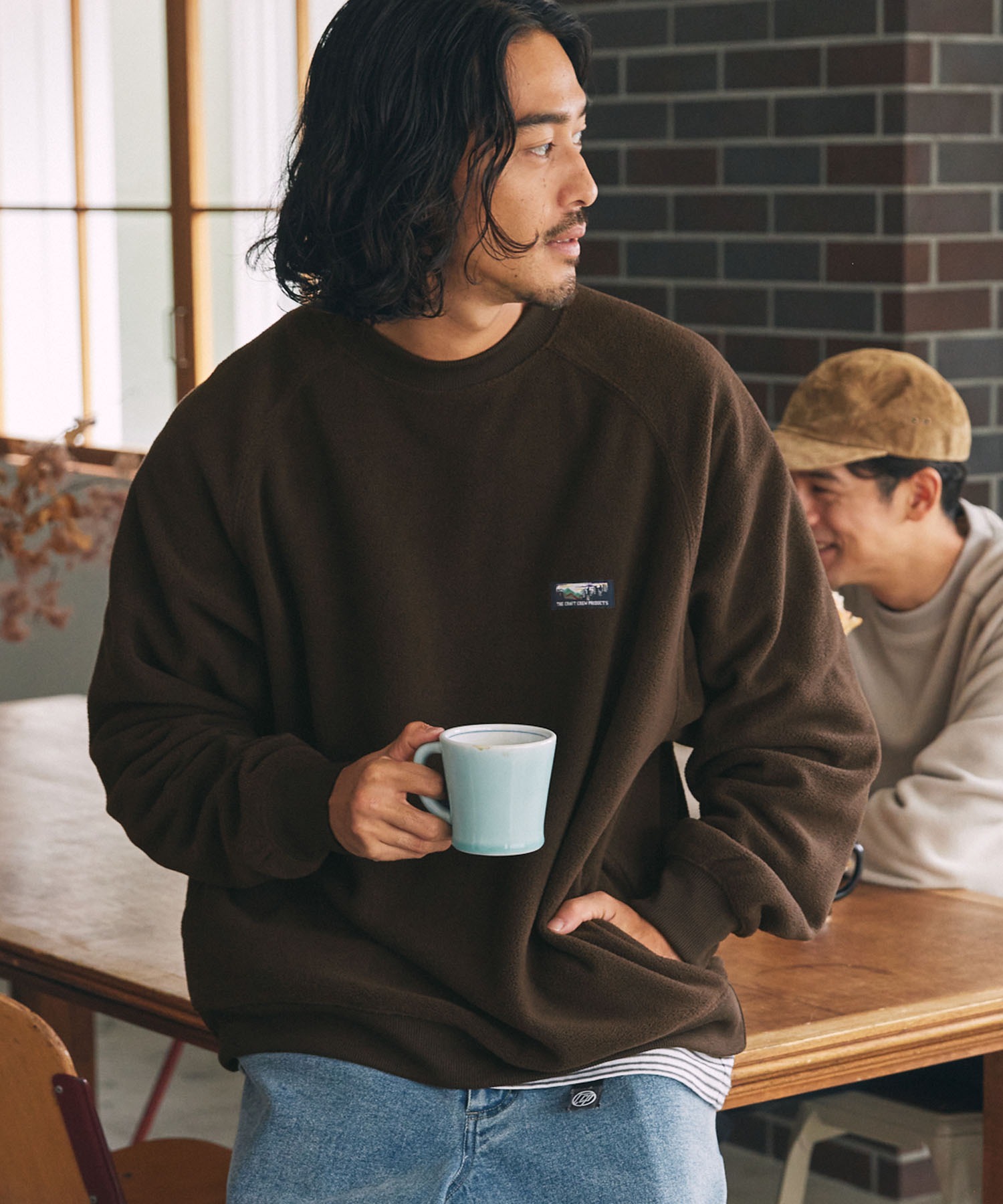 THE CRAFT CREW PRODUCTS】ビッグシルエット ラグランスリーブ