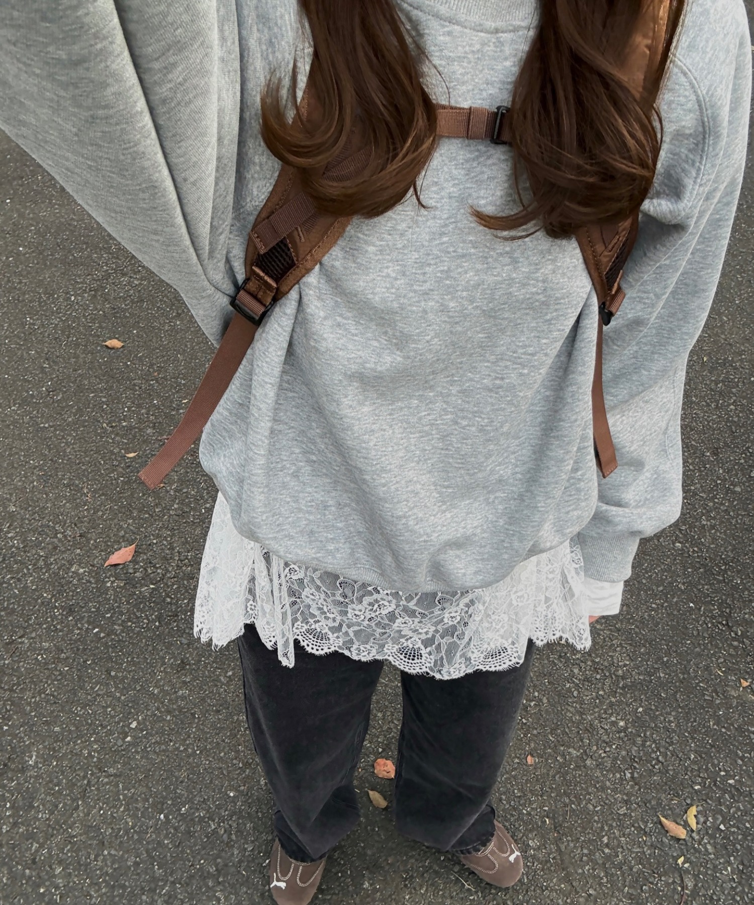 model：H155 着用サイズ：FREE