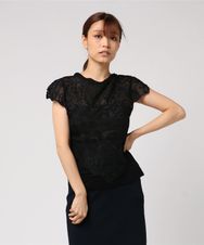 BUTTERFLY WOMAN LACE Tシャツ