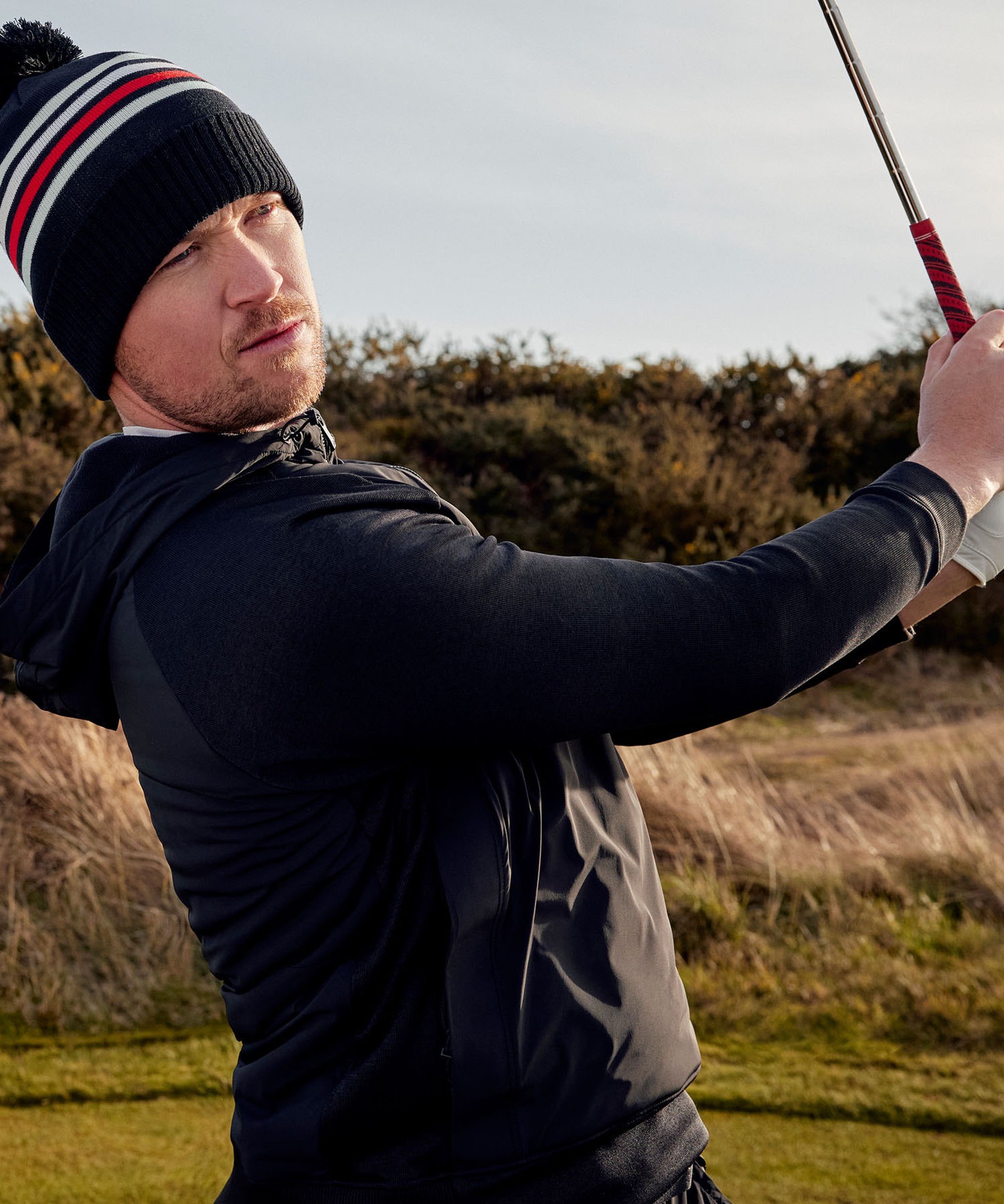 Frost Guard 保温 パデッドコンビネーション 撥水 長袖フーディー【adidas Golf/アディダスゴルフ】