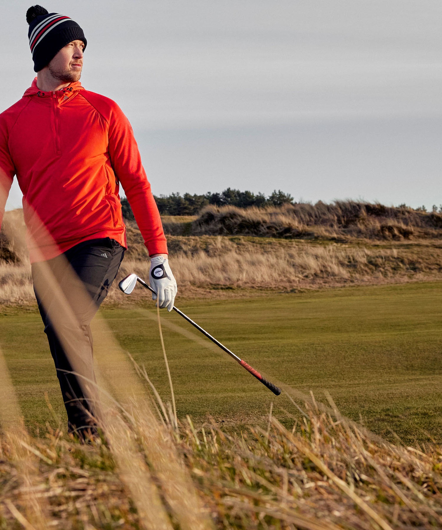 Frost Guard 保温 パデッドコンビネーション 撥水 長袖フーディー【adidas Golf/アディダスゴルフ】