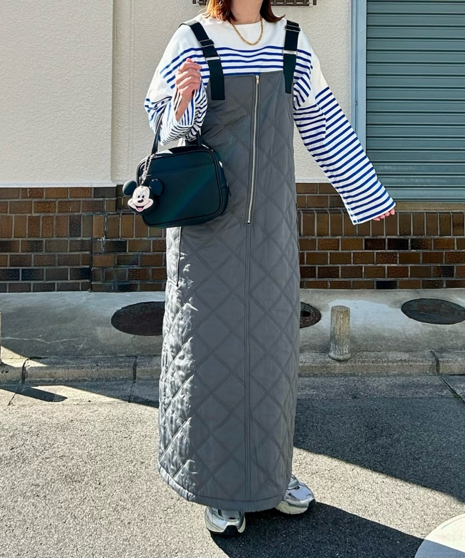 model：H161 着用サイズ：FREE