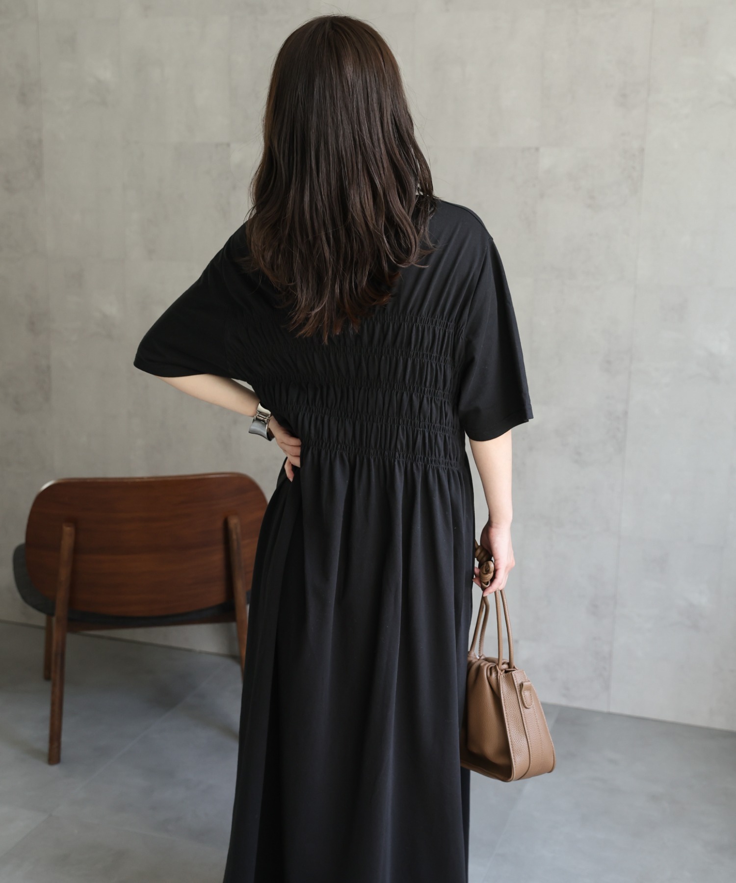 model：156cm 着用サイズ：Mサイズ