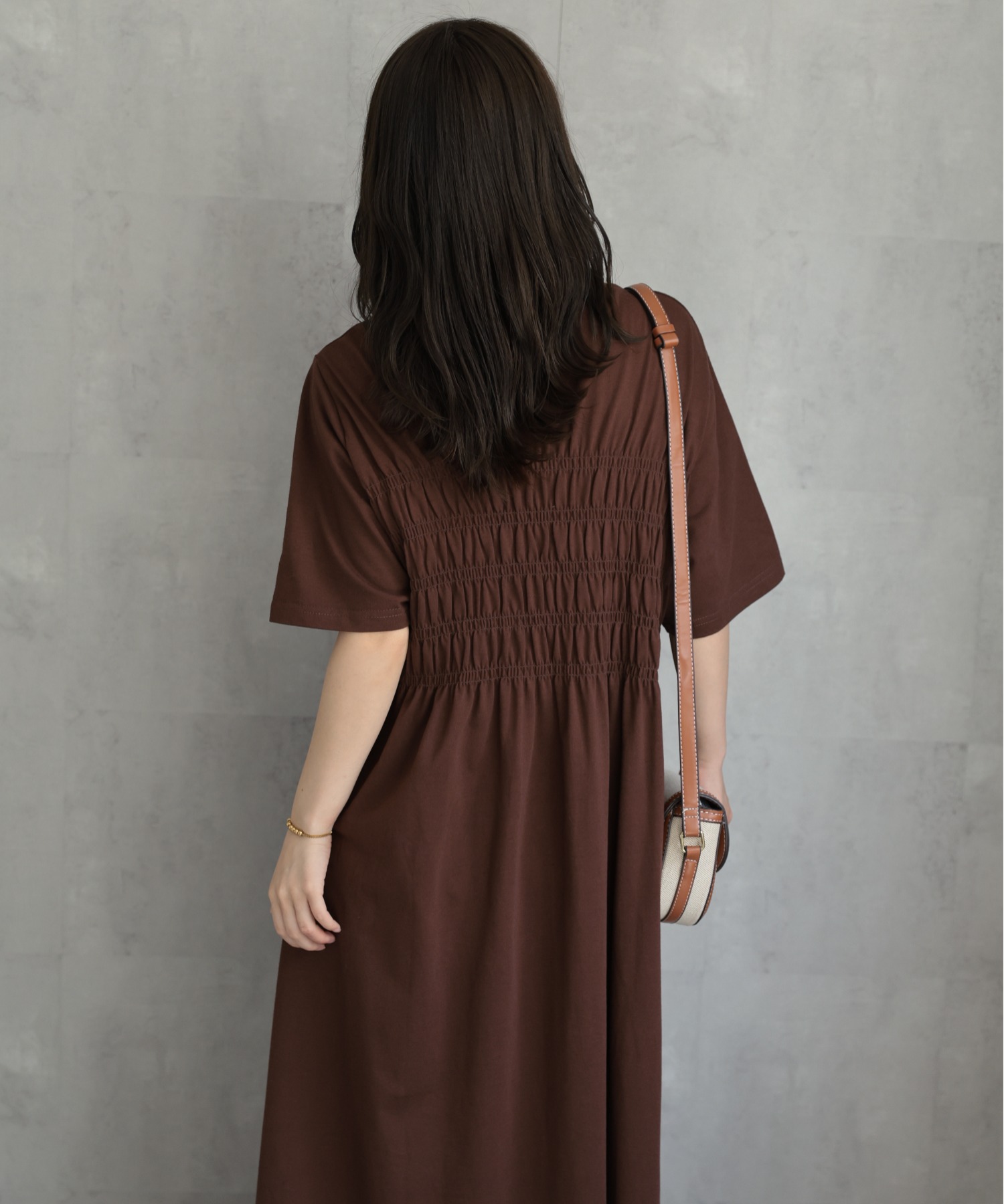 model：156cm 着用サイズ：Mサイズ