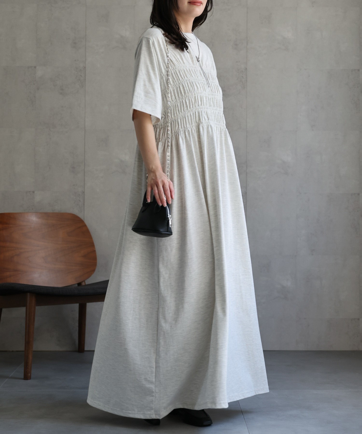 model：156cm 着用サイズ：Mサイズ