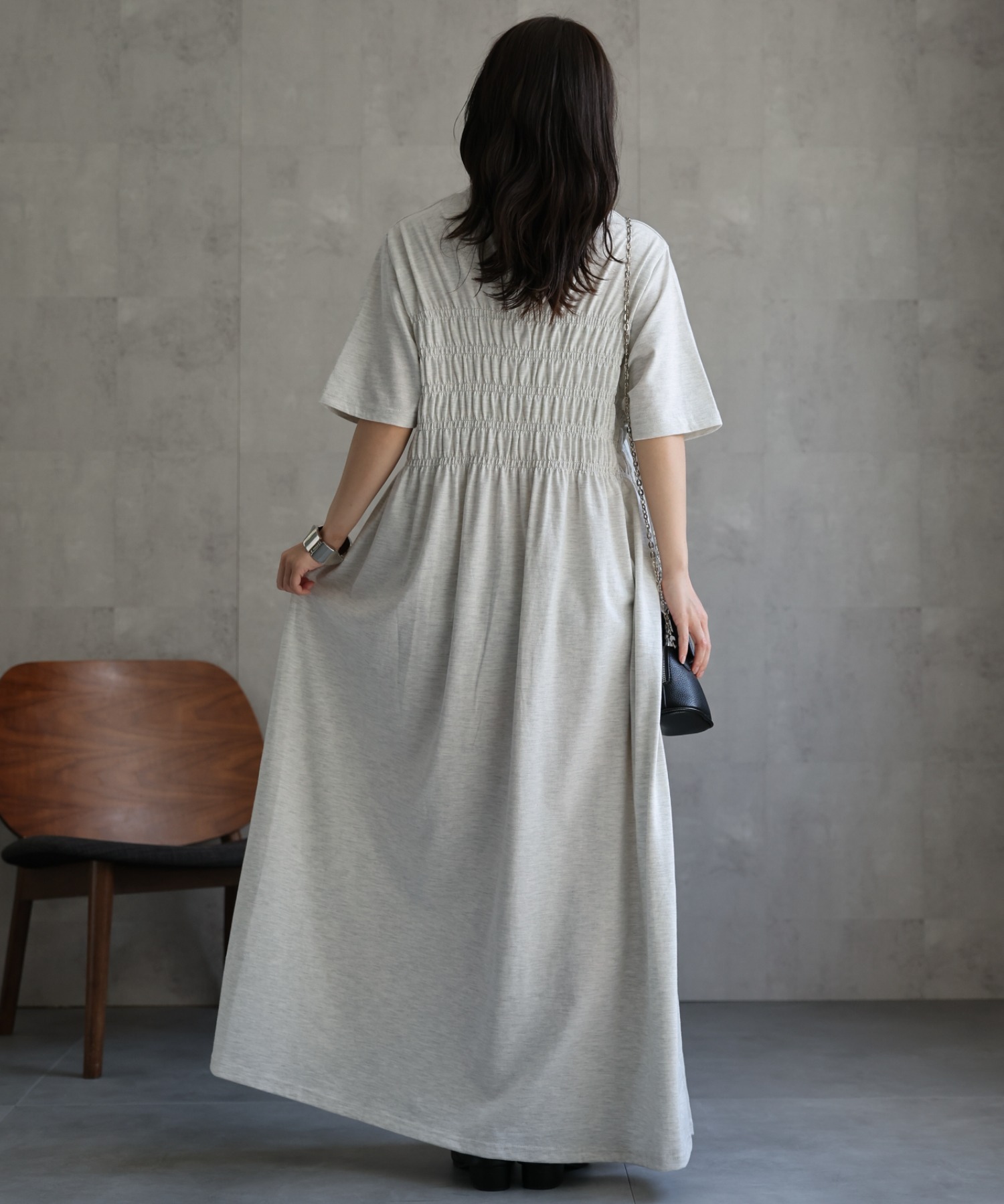 model：156cm 着用サイズ：Mサイズ