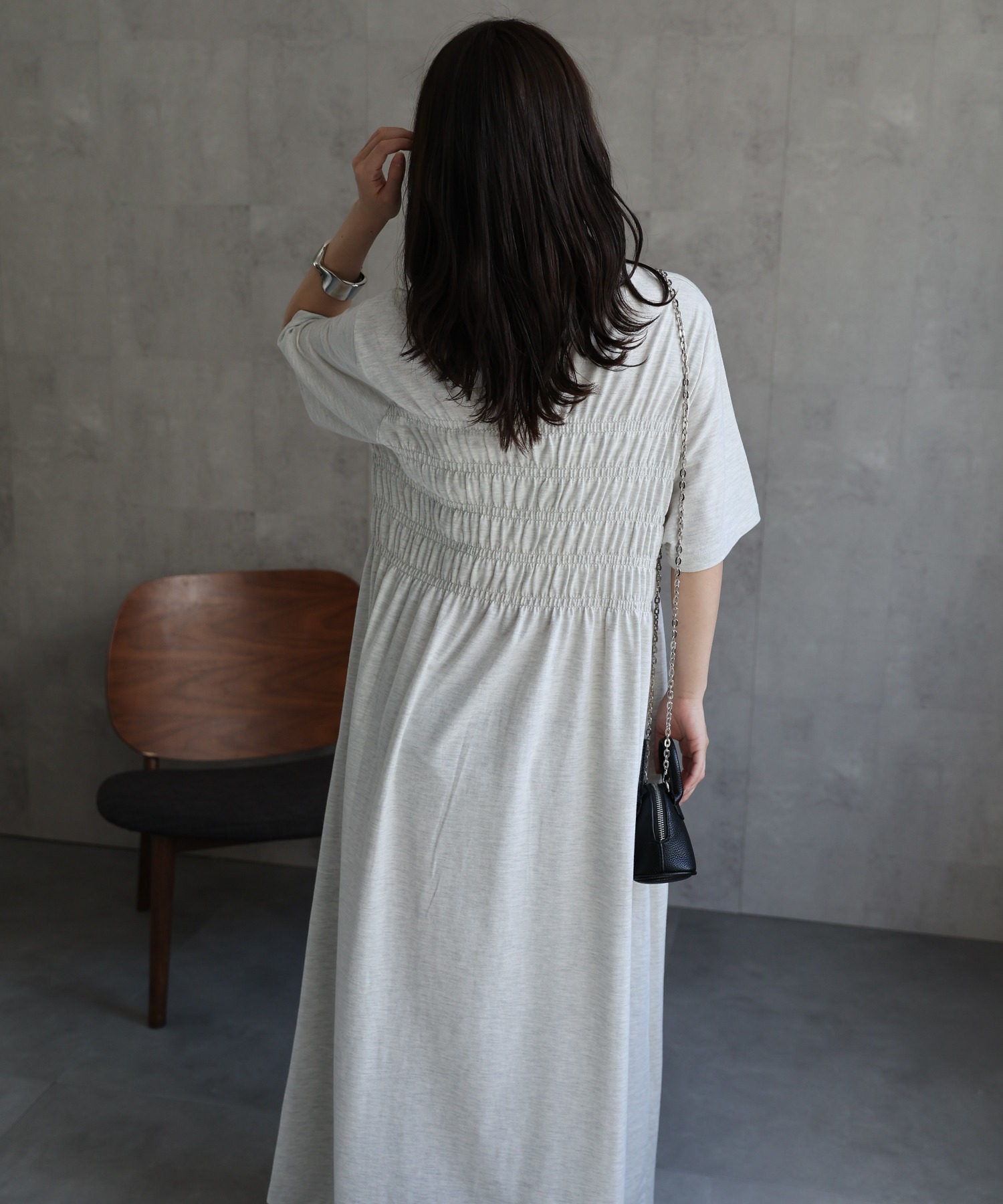 model：156cm 着用サイズ：Mサイズ