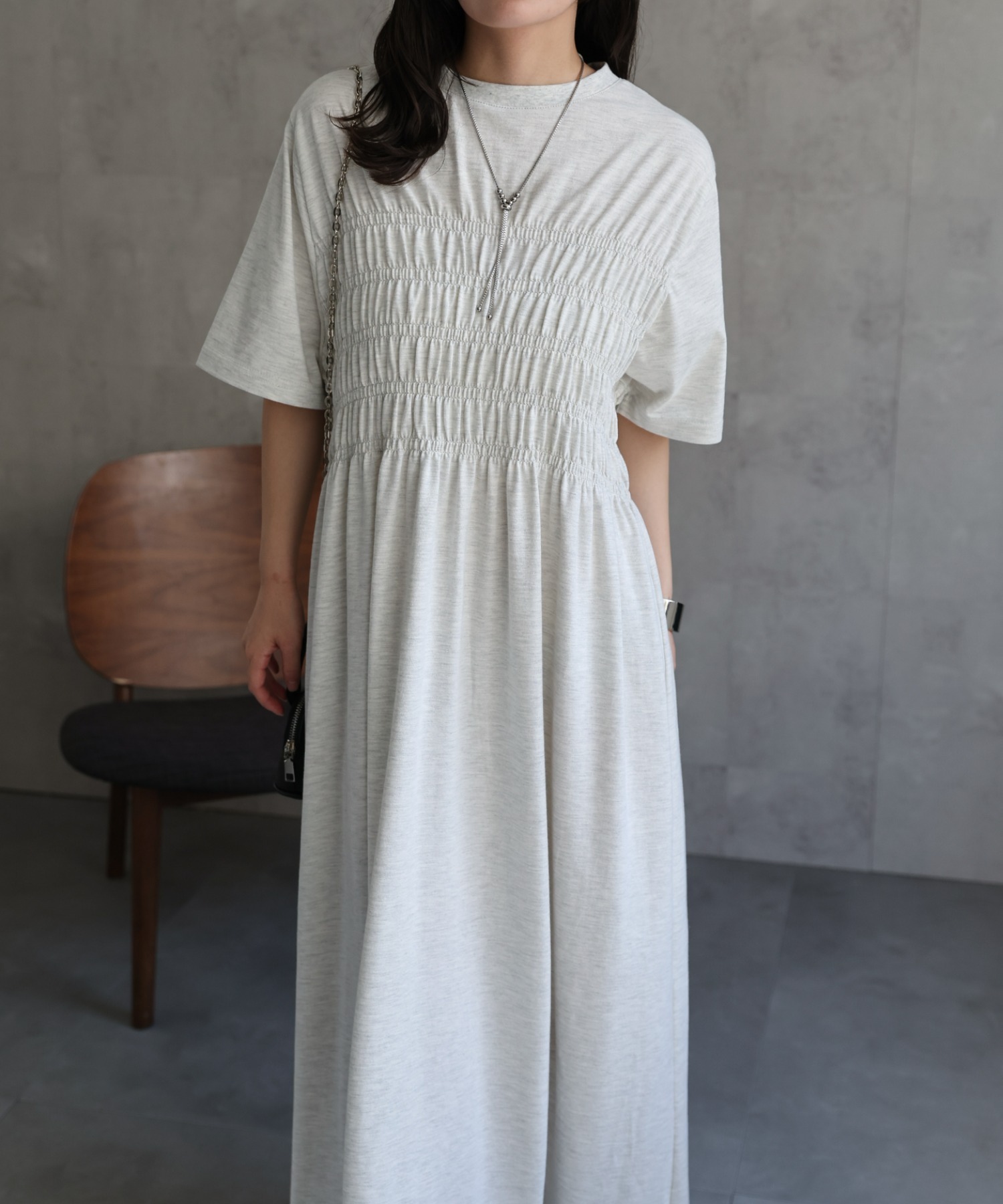 model：156cm 着用サイズ：Mサイズ