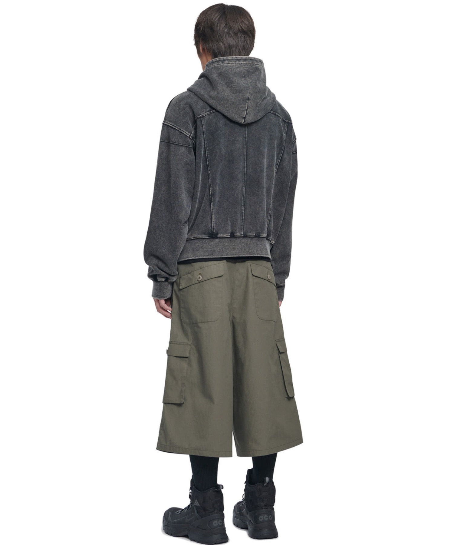 A'GEM/9 × .kom 『NOMANUAL/ノーマニュアル』 VINTAGE LAYER HOODED