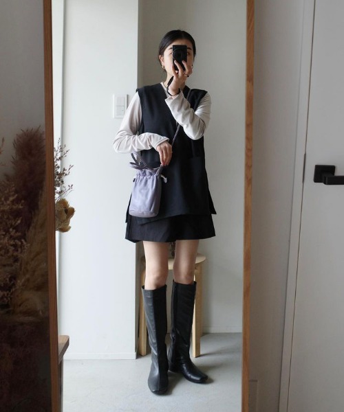 model：H158 着用サイズ：FREE