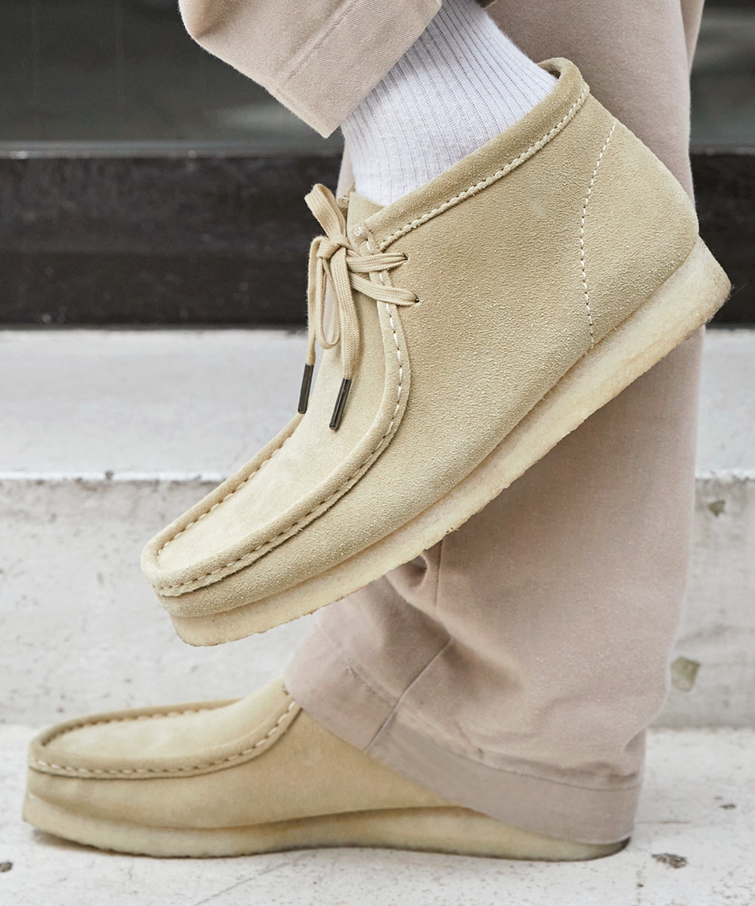 CLARKS Wallabee/クラークス ワラビー オリジナル ミドル ブーツCla