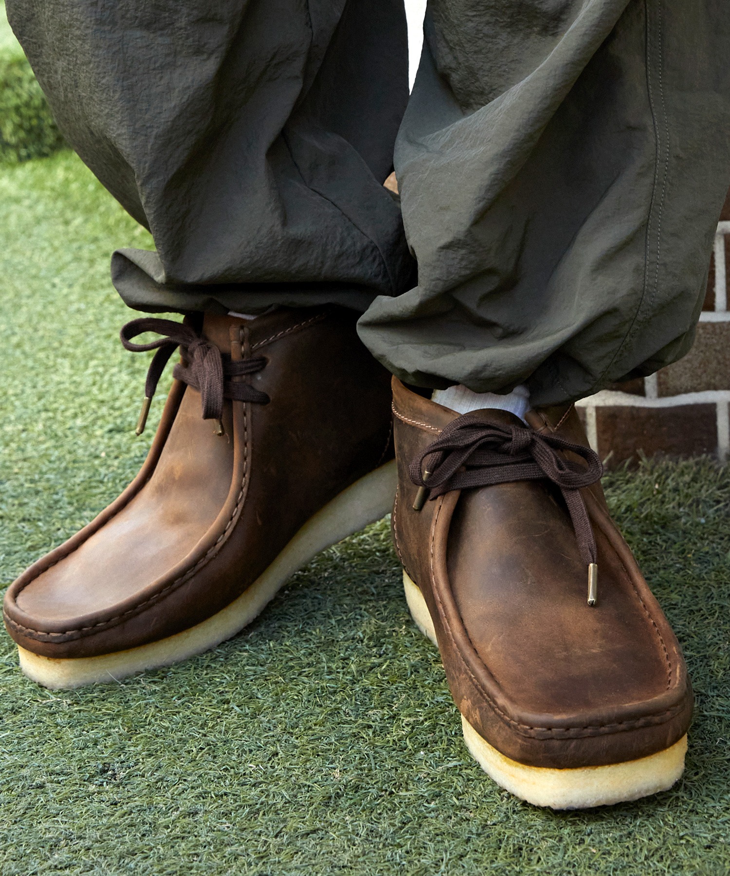 CLARKS Wallabee/クラークス ワラビー オリジナル ミドル ブーツ-