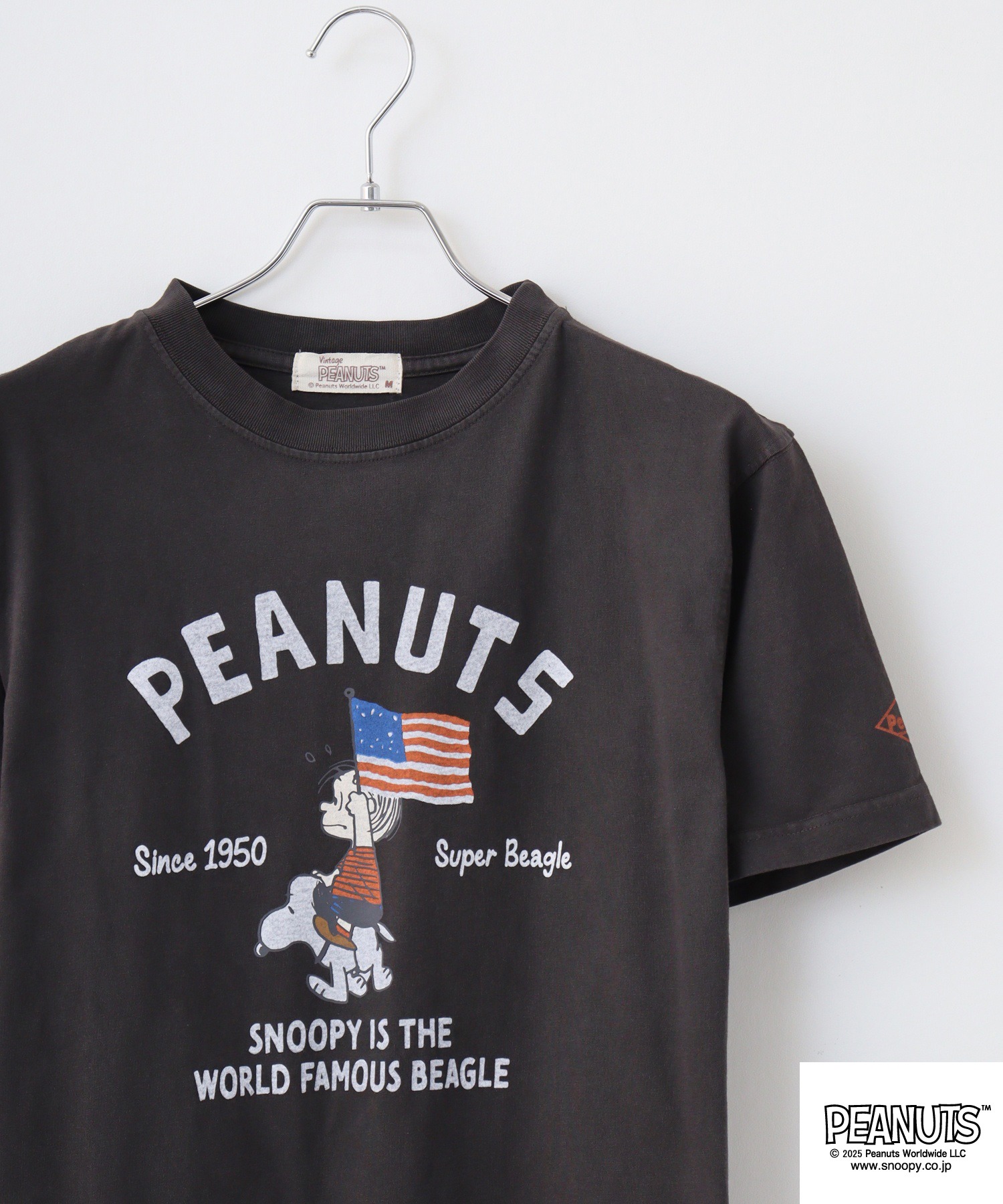 PEANUTS Pigment Print T‑shirt — футболка с принтом Peanuts
